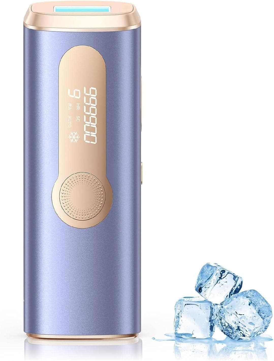 Haarlosy Depiladora Laser IPL con Refrigeración, Innovadora Función 3 en 1, 9 Niveles de Energía, 999,900 Flashes, Depiladora Luz Pulsada Indolora para Todo el Cuerpo,LCN1206