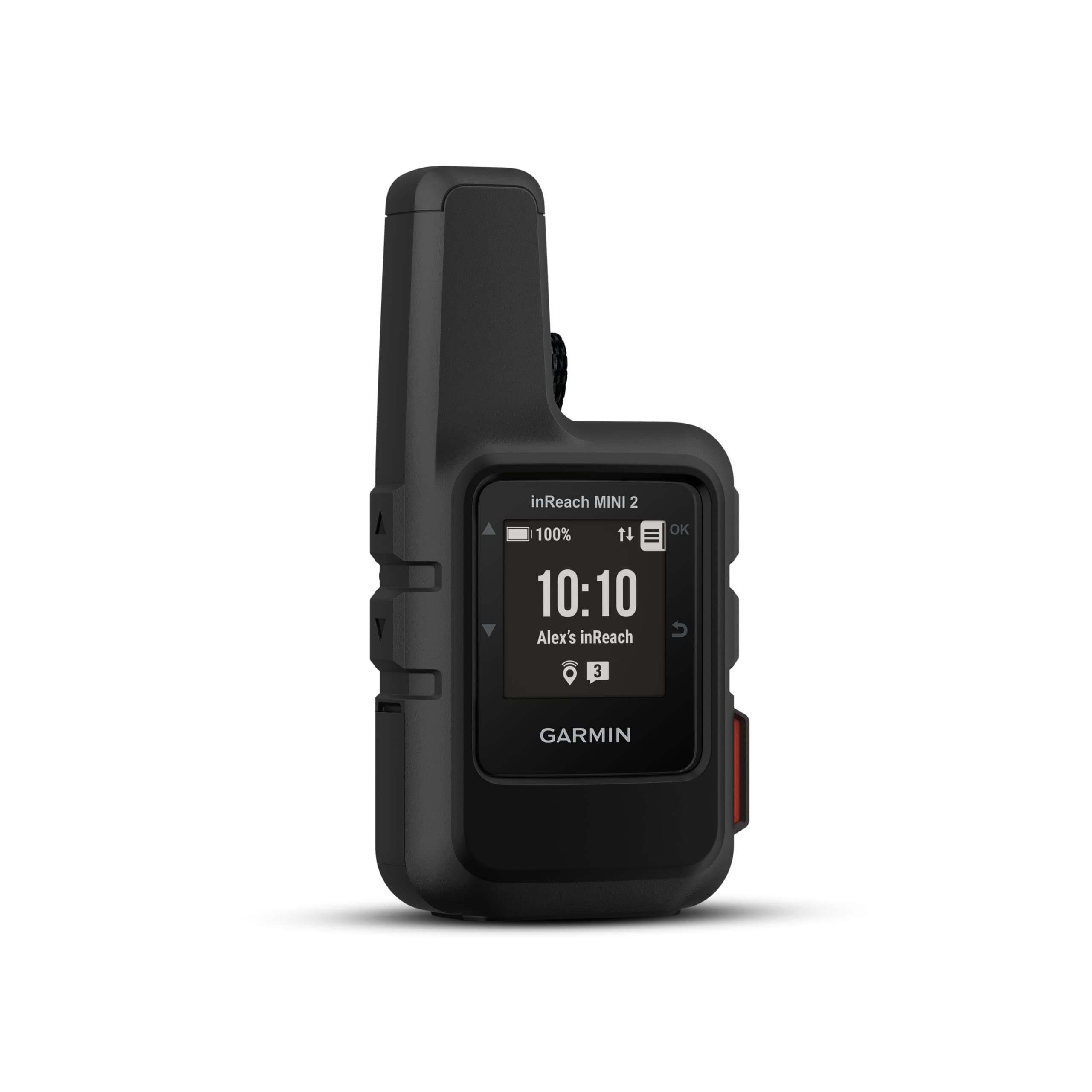 Garmin InReach Mini 2 (Black), Comunicatore Satellitare, Copertura Iridium, Invia e ricevi messaggi, Lancia SOS, LiveTrack, TracBack, Autonomia fino a 14 giorni