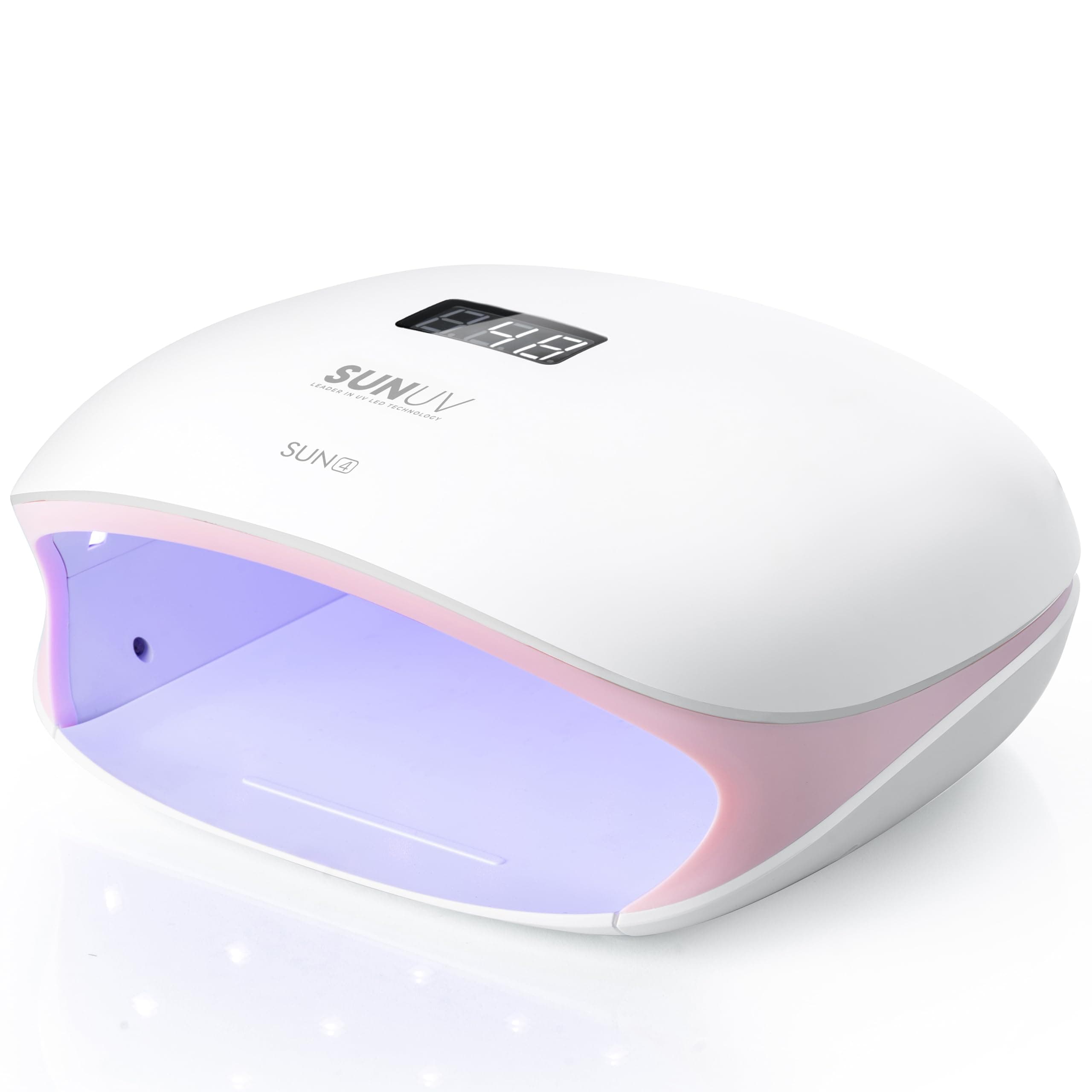 SUNUV Lámpara Led Uñas Secador UV de Uñas para Gel de Uñas con Temporizadores, Pantalla LCD para Hogar y Salón de Belleza