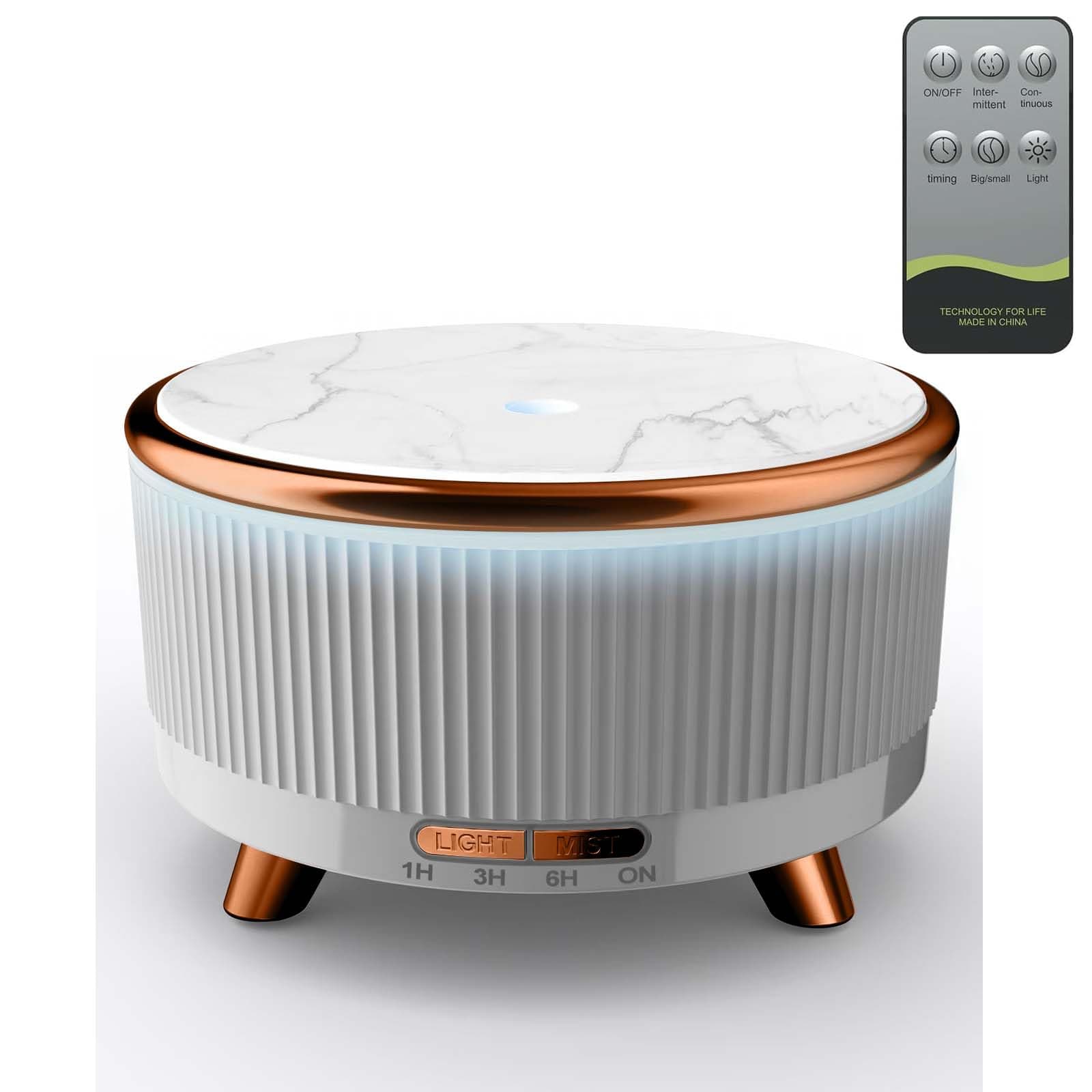 Diffusori di Oli Essenziali da 500 ml per la Casa, Diffusore di Aromaterapia, Diffusore di Profumo