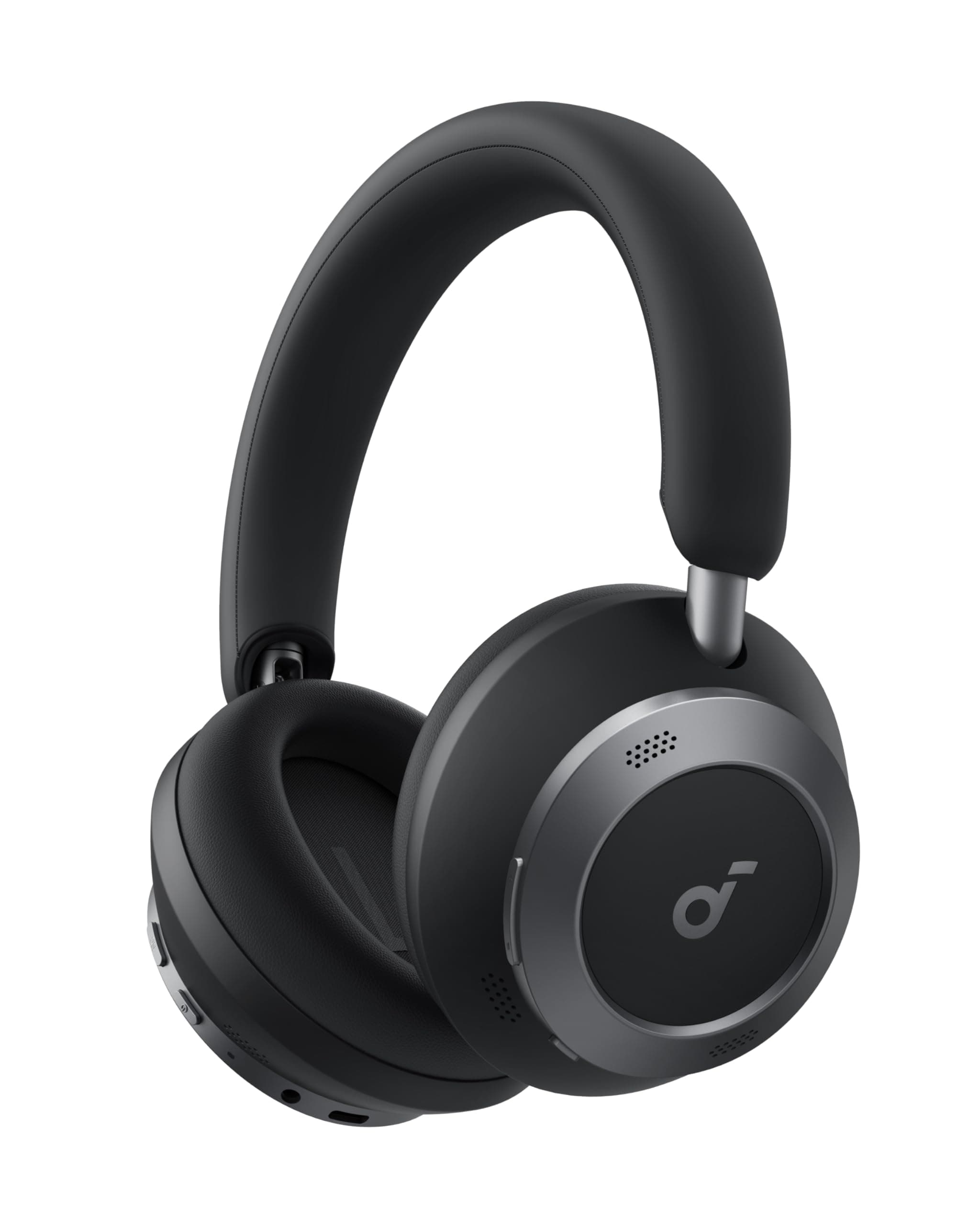 Soundcore Space One Pro d'Anker, Casque Bluetooth sans Fil avec Réduction de Bruit Adaptatif et 6 micros, Design Super Pliable, Autonomie 60h, Chargement Ultra-Rapide, H-Res Wireless Audio avec LDAC