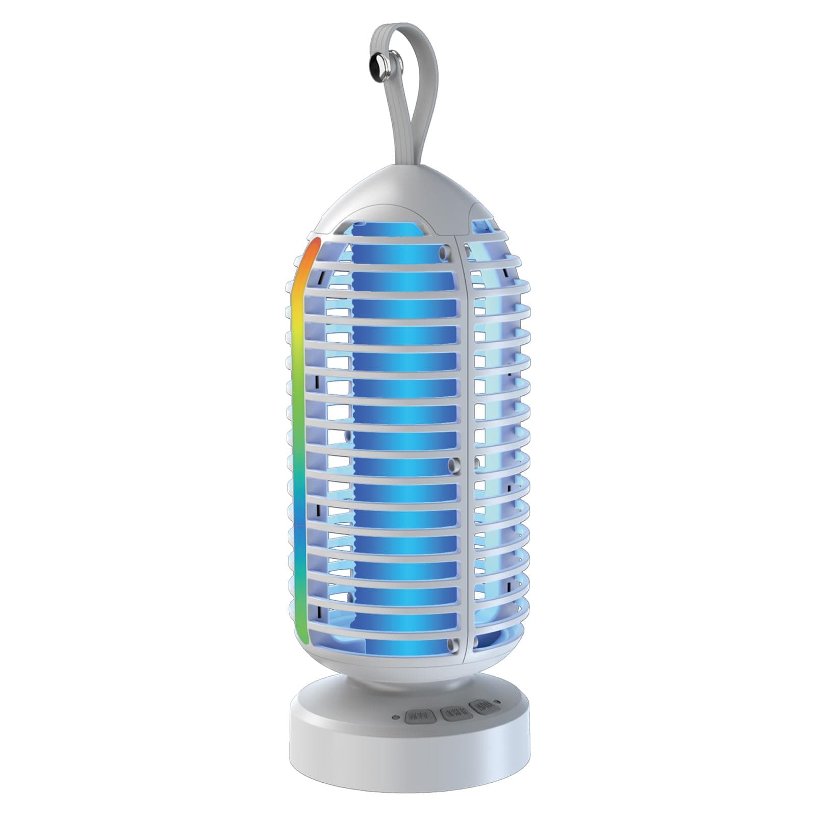 Lampada Antizanzare Ricaricabile, 4000mAh Zanzariera Elettrica da da LED Campeggio 2 in 1 con RGB, USB Antizanzare Elettrico per Esterno Interni Giardino Campeggio