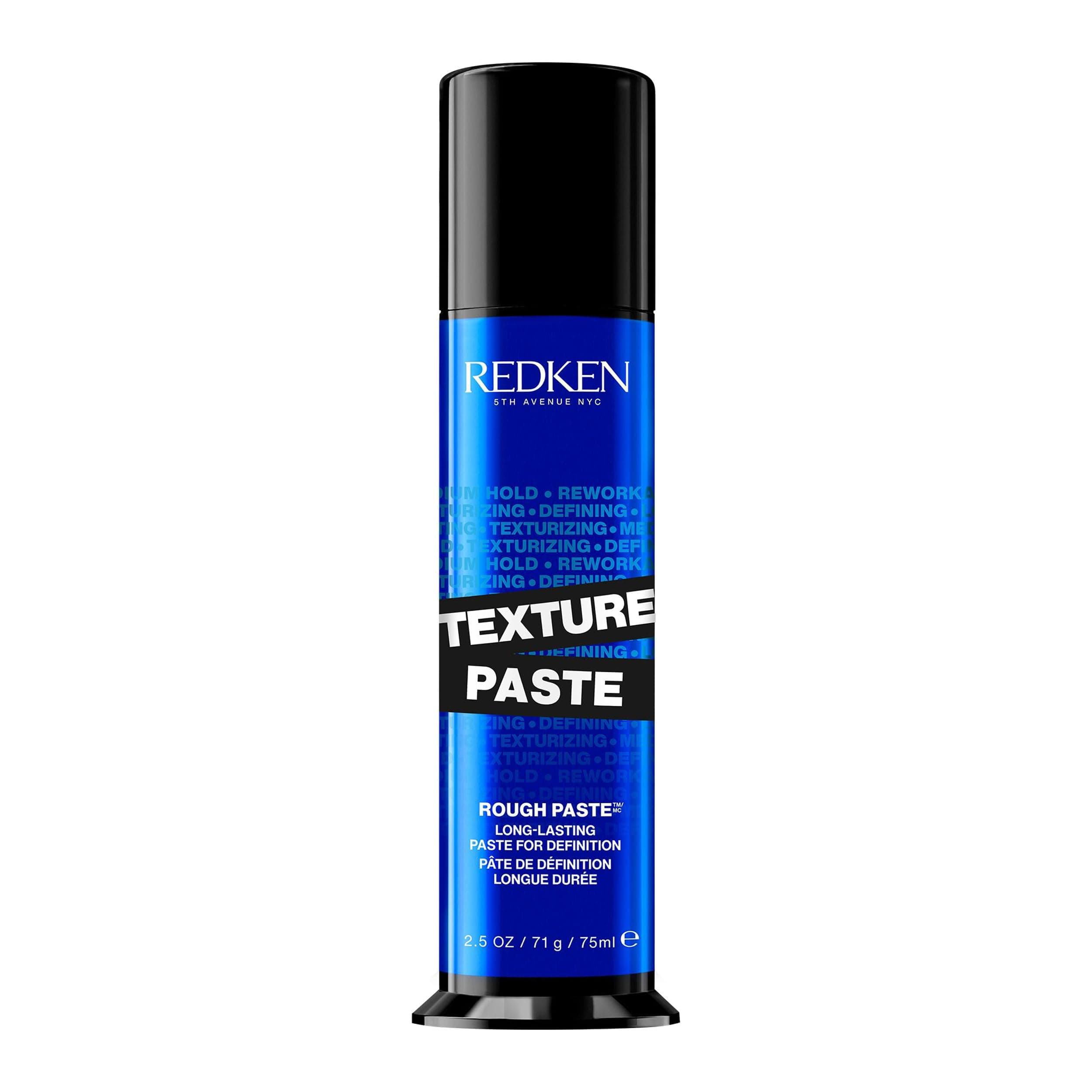 REDKEN Texturize - Pâte Fixante Longue Durée - Cire Coiffante Pour Homme & Femme - Spécial Style Non Structuré & Ebouriffé - Fini Souple - Tous Types de Cheveux - Spray 75 ml