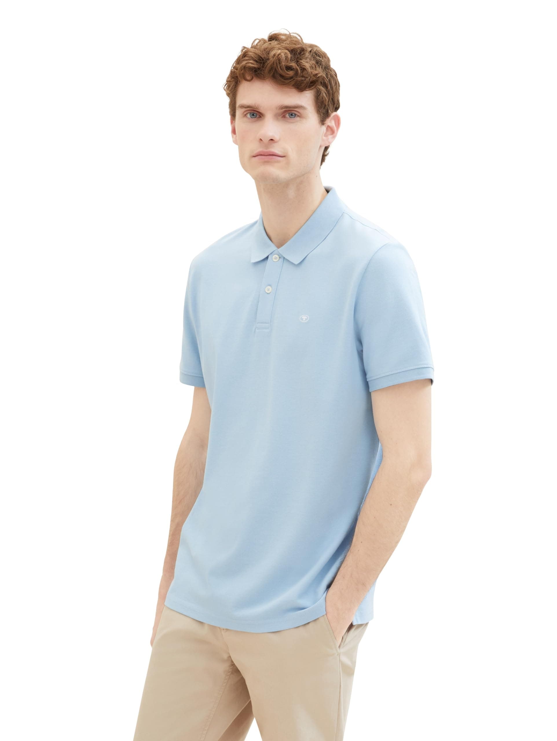 TOM TAILOR Herren Basic Piqué Poloshirt