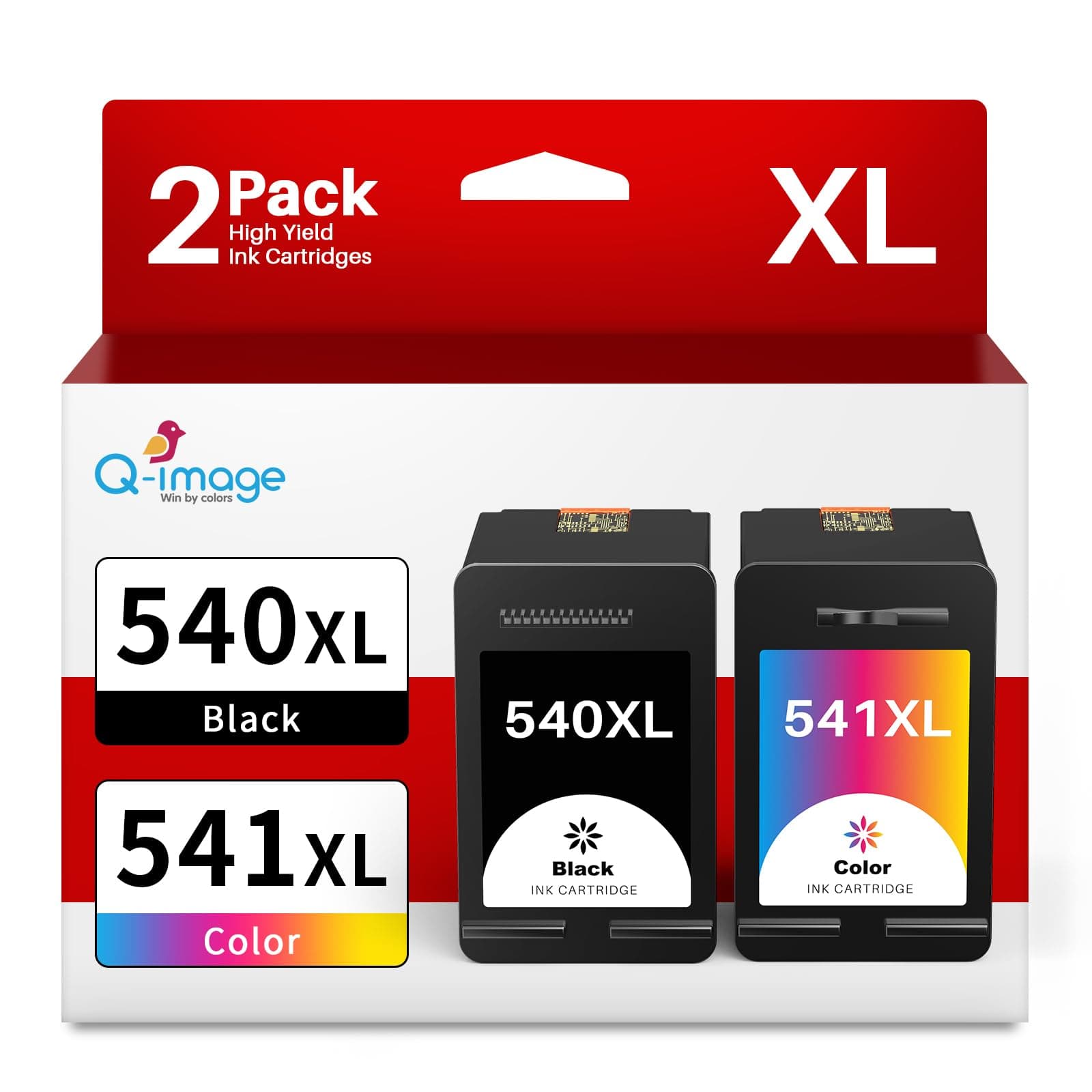 540XL 541XL Cartouches d'encre compatibles avec Canon PG-540XL CL-541XL Multipack pour 540 541 Cartouches d'encre pour Canon TS5150 MG3600 MG3650S MG3650 MG4250 MX475 TS5100 MG3150 MG3500 MG4200