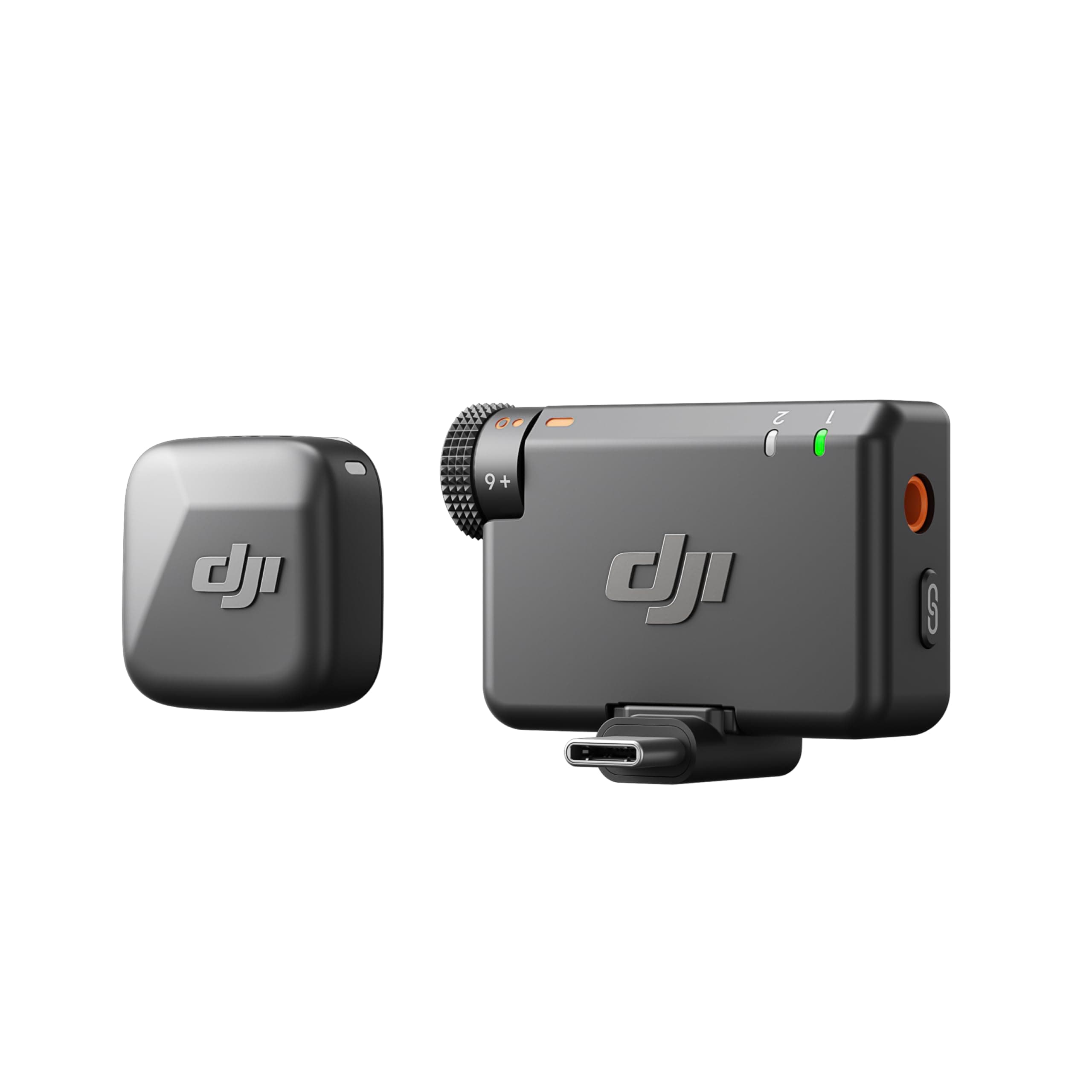 DJI Mic Mini (1 TX + 1 RX), superligero, Sonido Lleno de Detalles | Cancelación ruido, límite autom., micrófono inalámbrico para cámaras/iPhone/Android, vlogs, streaming, transmisión 400m