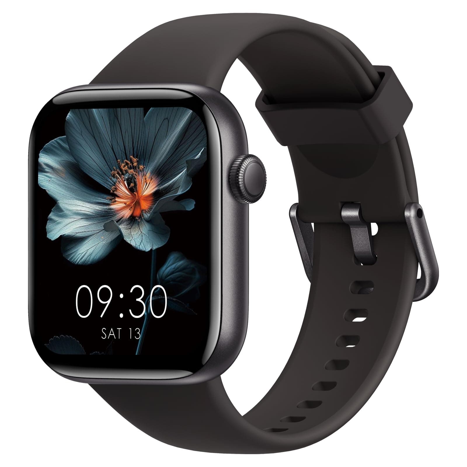 AcclaFit Reloj Inteligente Mujer Hombre, 1.85" Smartwatch con Llamadas Bluetooth, 140+ Modos Deportivos con SpO2/Pulsómetro/Monitor de Sueño/Podómetro, Impermeable IP68 para Android iOS