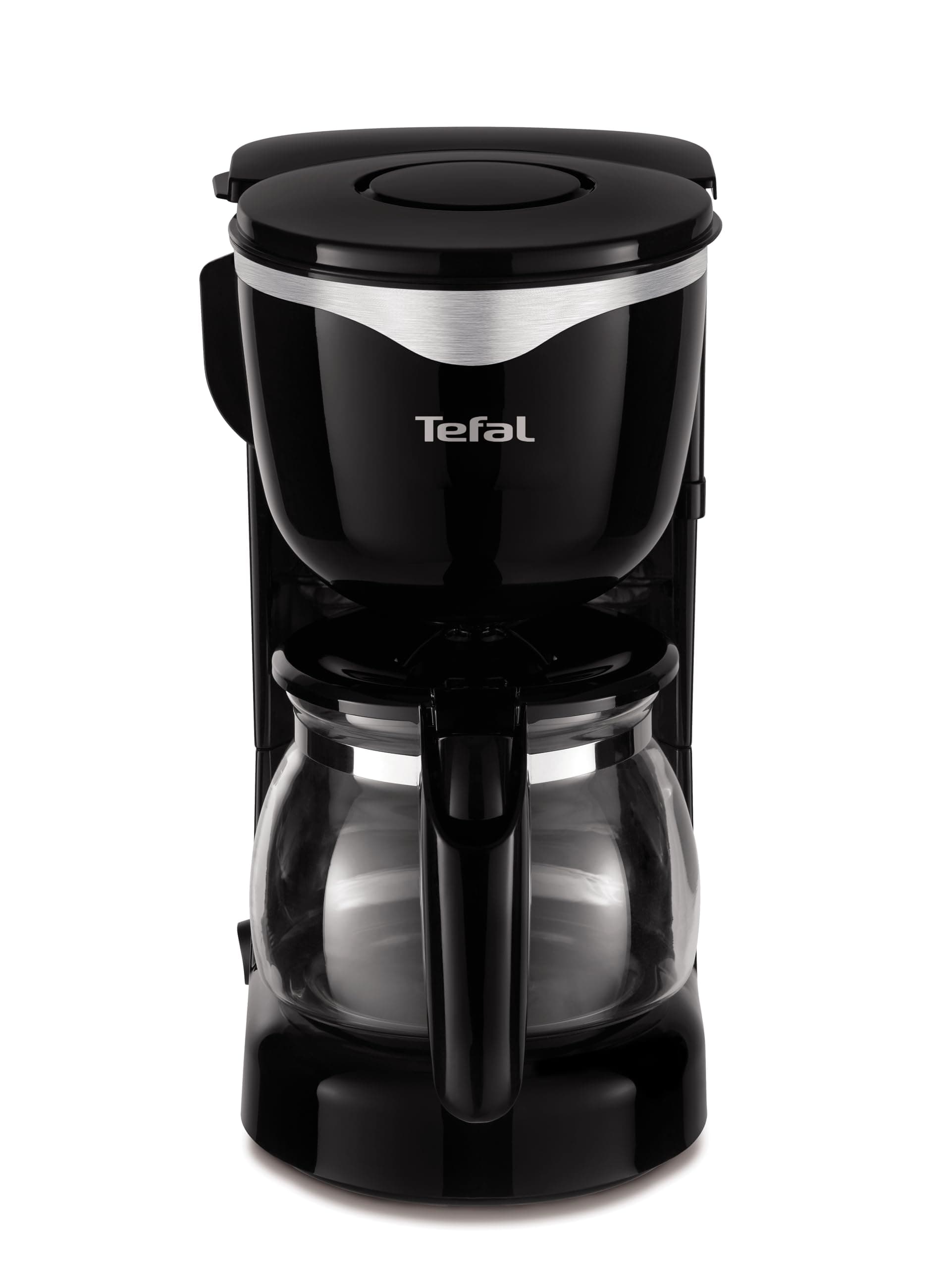 Tefal Cafetière filtre, Capacité 0,6 L, Compacte, Fonction anti-goutte pour servir pendant la percolation, Bouton On/Off lumineux, Maintien au chaud 30 minutes, Arrêt automatique CM340811