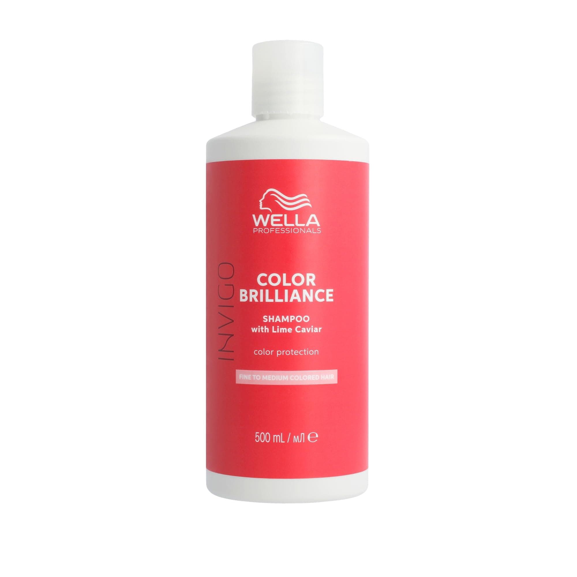 Wella Professionals Invigo Color Brilliance Shampoo Fine – Glanzshampoo für feines, gefärbtes Haar – milde Pflege mit Vitamin E & niedrigem pH-Wert – Farbschutz & strahlender Glanz
