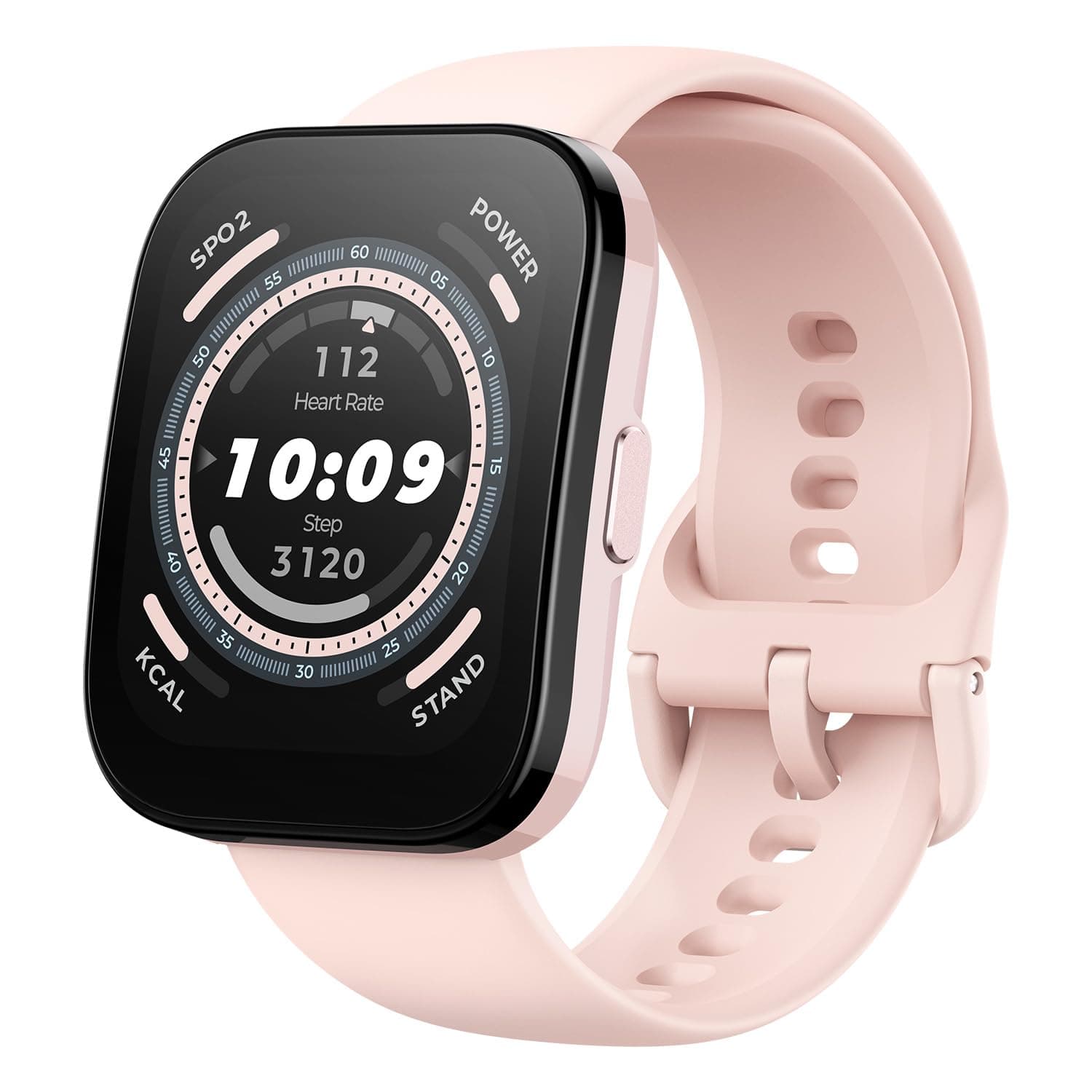 Amazfit Bip 5, 46 mm, Smartwatch, Schermo grande, chiamate Bluetooth, Alexa, GPS, durata della batteria di 10 giorni, fitness tracker con frequenza cardiaca, monitoraggio dell'ossigeno nel sangue