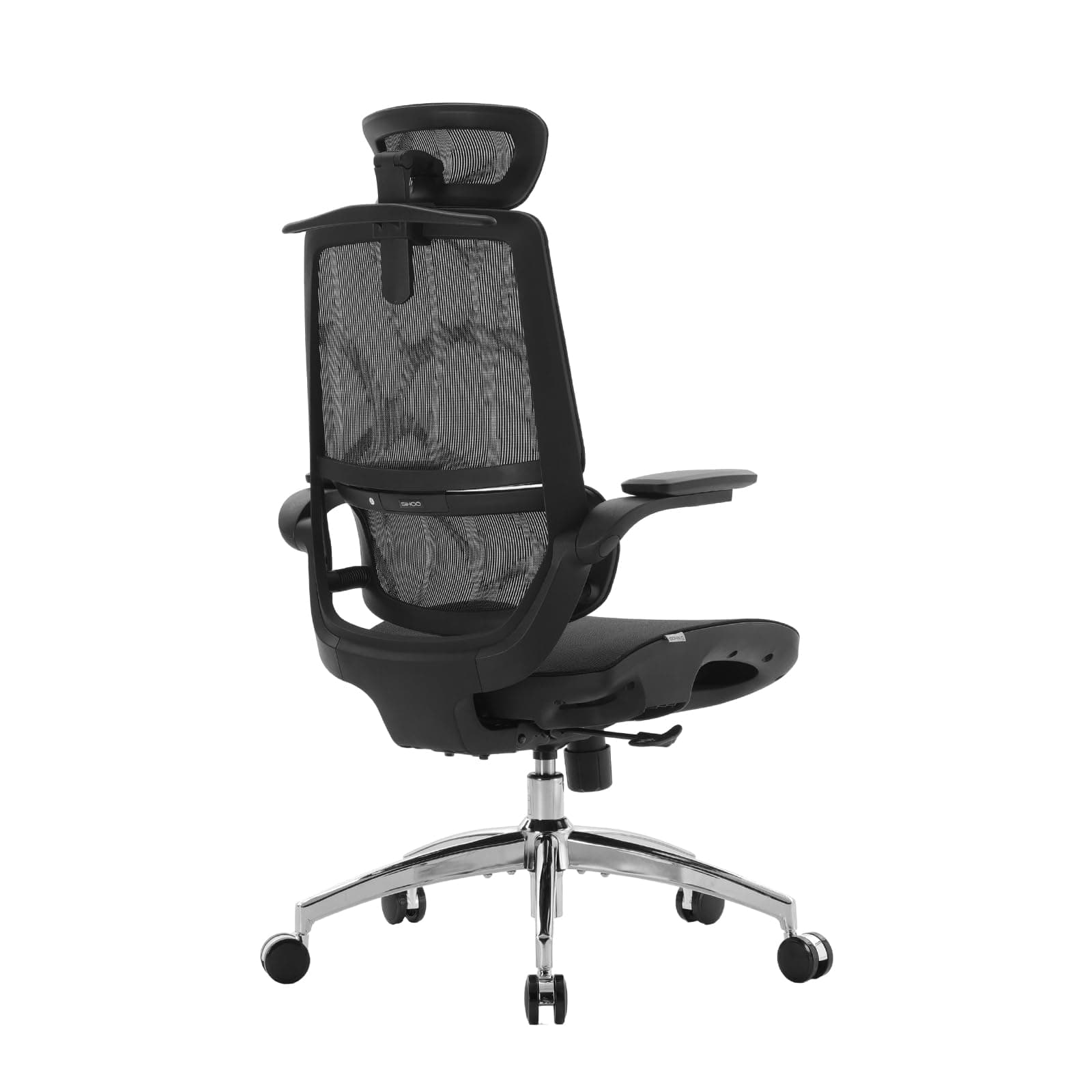 SIHOO M59AS Chaise de Bureau Ergonomique, avec accoudoirs 3D relevables, Double Dossier, Soutien Lombaire Dynamique adaptatif et Maille, idéale pour Le Bureau à Domicile.
