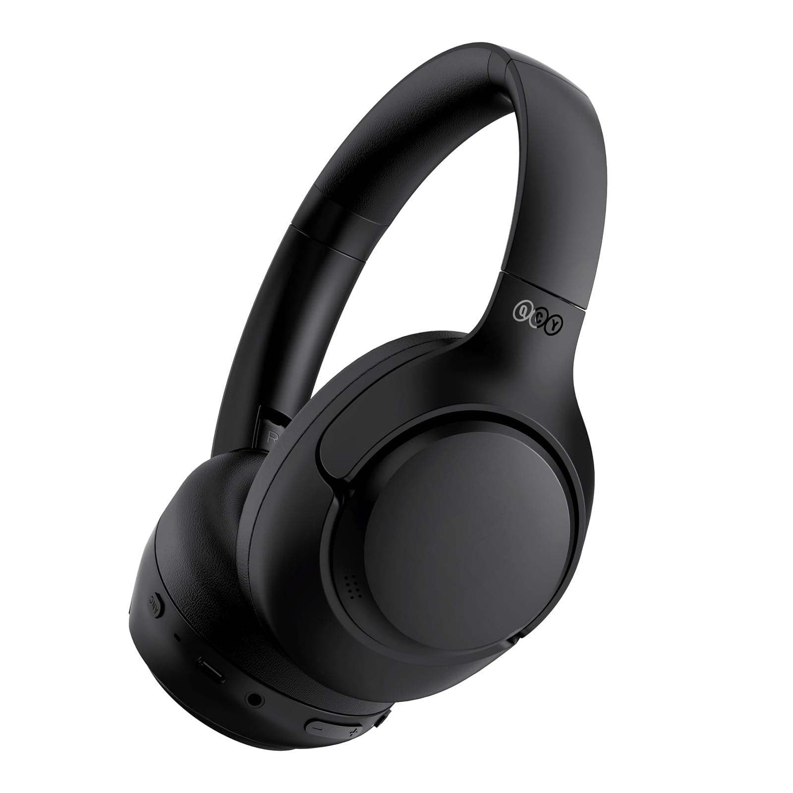 QCY H3 Cascos Inalámbricos Bluetooth 5.4 Diadema con Cancelación de Ruido Activa Híbrida, Hi-Res Audio, 60 Horas de Reproducción, Plegables Auriculares Over Ear Compatible con iOS/Android