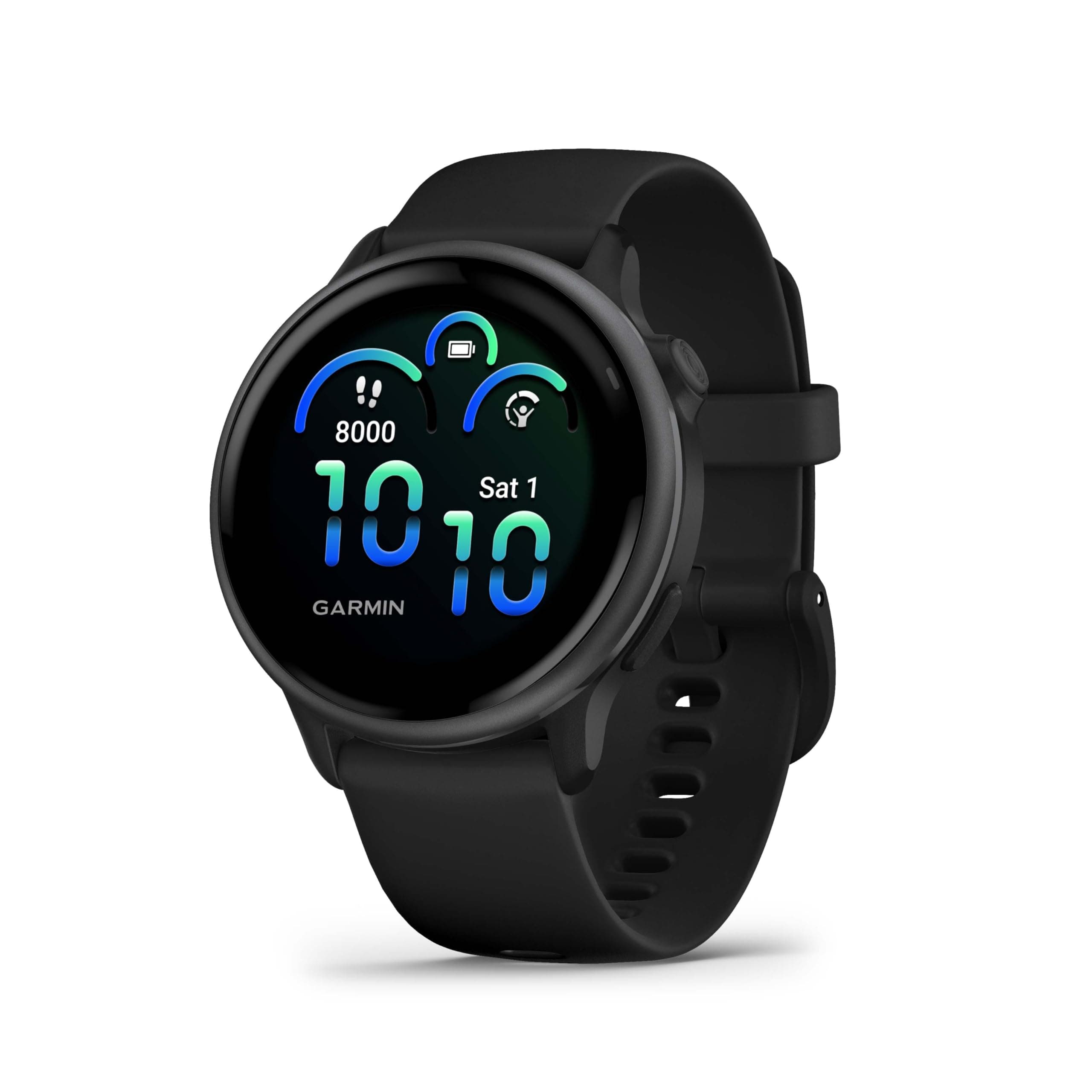 Garmin vívoactive 6, Smartwatch AMOLED 1,2" 2.000 nit, Cassa 42mm, Musica, Pay, +80 Sport, GPS, Cardio, Coach, Dinamiche di corsa, App Mobility, Autonomia 11 giorni, Bone & Pink Dawn
