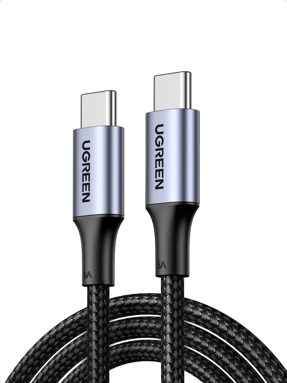 UGREEN USB C Kabel 100W PD 3.0 Ladekabel USB C Schnellladekabel 5A/20V PPS kompatibel mit iPhone 17/Air/16/15, M3 MacBook Pro/Air, 2024 iPad Air, Galaxy S24 Ultra Pixel 9 Steam Deck usw. (3M)