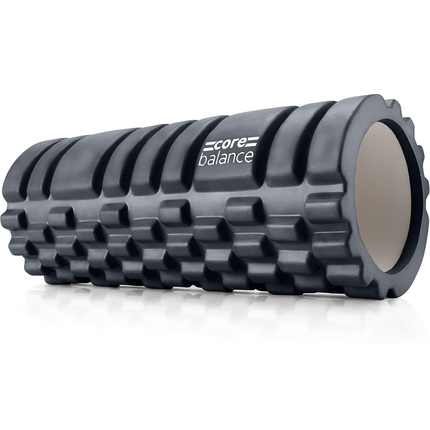 Core Balance Foam Roller- Rullo in Schiuma per Il Massaggio Muscolare Profondo dei Tessuti, Massaggiatore per Trigger Point, Automassaggio Muscolare. Ideale per Fisioterapia Palestra Yoga Pilates