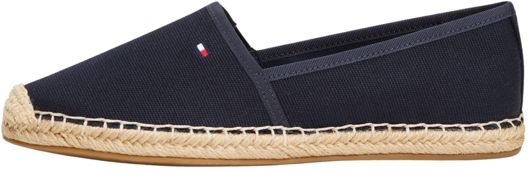 Tommy Hilfiger Women’s Flag Canvas Espadrilles with Logo