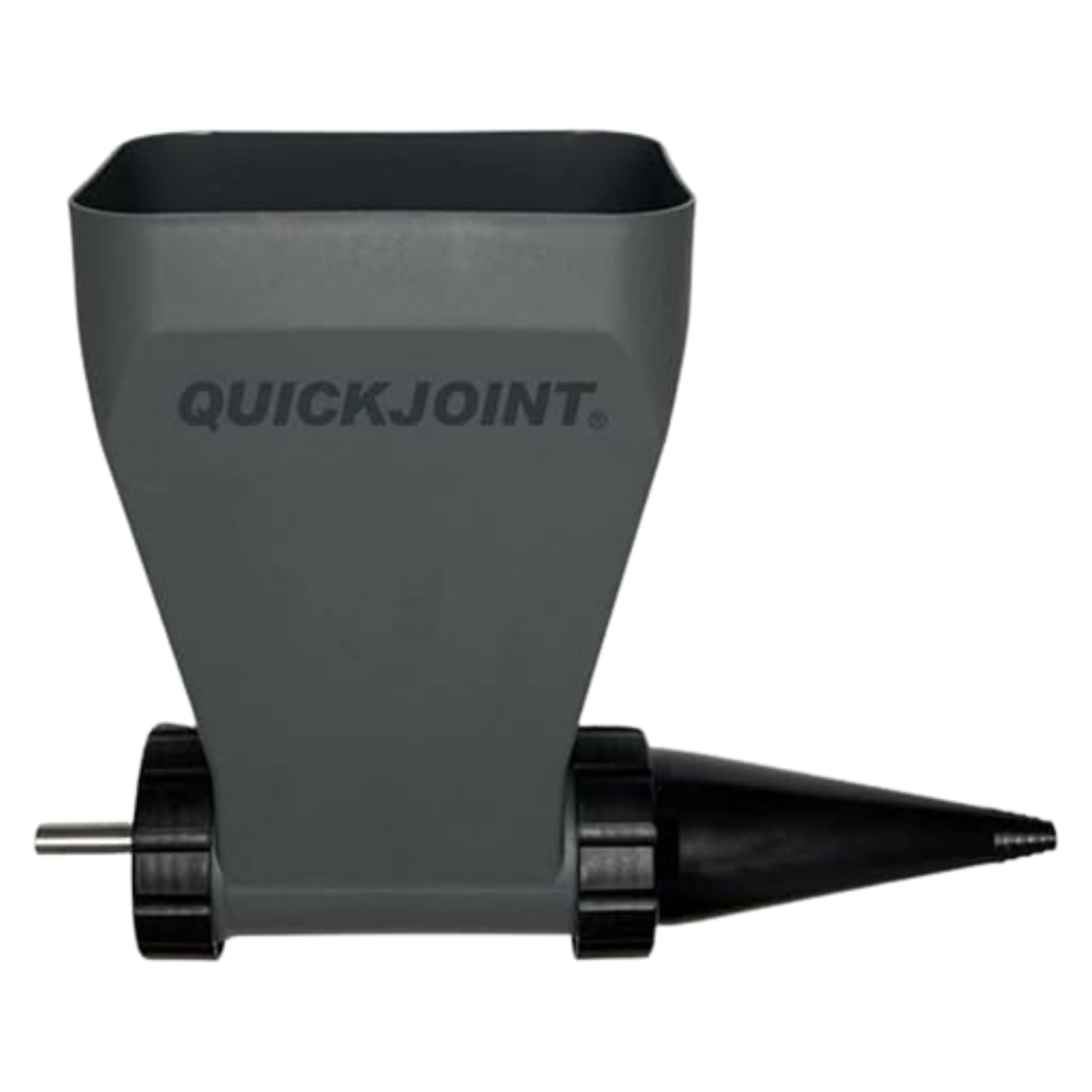 QUICKJOINT® Jointoyeuse – Applicateur Rapide de Joint Mortier, Compatible tout type de Visseuse/Perceuse, Dosage Précis, Pour Murs en Pierres ou en Briques,et Sols, Accepte Tous Types de Joints Fins