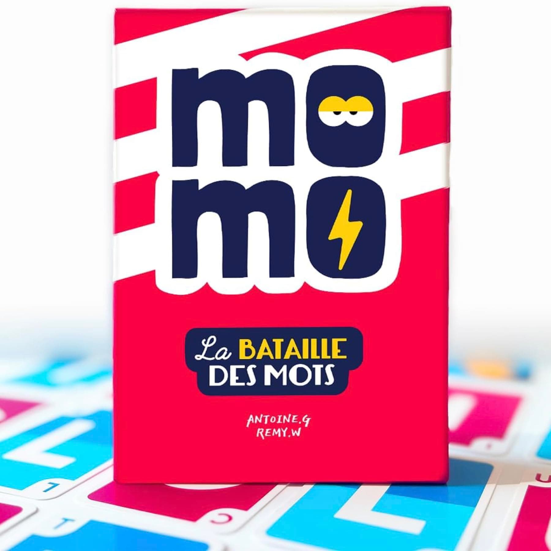 ATM Gaming Momo - Jeu de Société Hilarant - Jeu d’Ambiance pour Famille et Amis - Prise en Main Rapide - Jeu de Cartes à partir de 8 Ans - 2 à 8 Joueurs