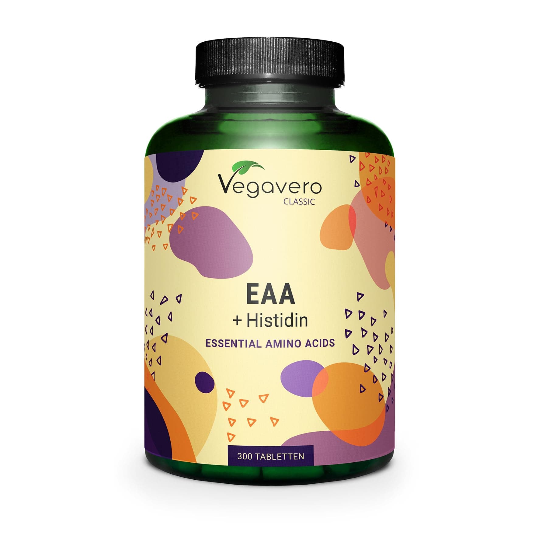 EAA Aminoacidi Essenziali | NATURALI da Fermentazione e SENZA ADDITIVI | Con Aminoacidi Ramificati BCAA 2.1.1 | 300 compresse | VEGAN | Vegavero