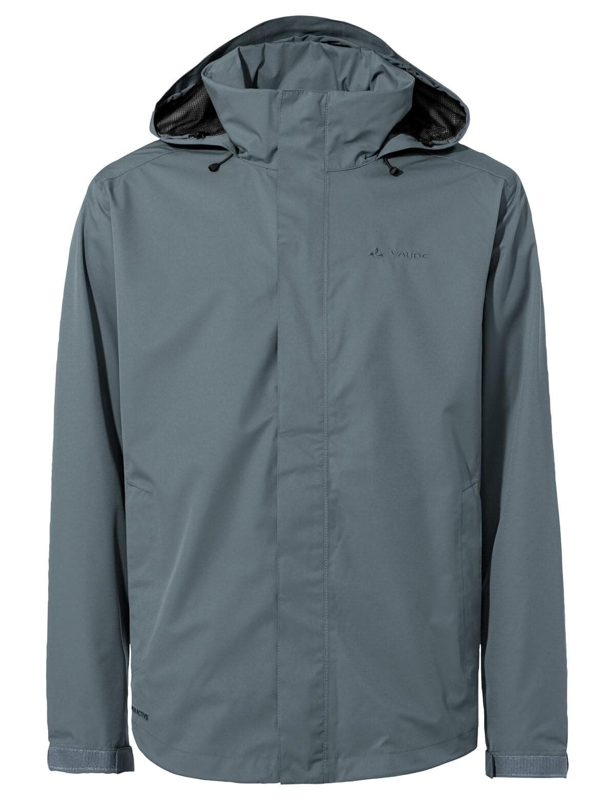 VAUDE Escape Light Regenjacke Herren wasserdicht – Leichte 2-Lagen Jacke mit verstaubarer Kapuze, winddicht und atmungsaktiv