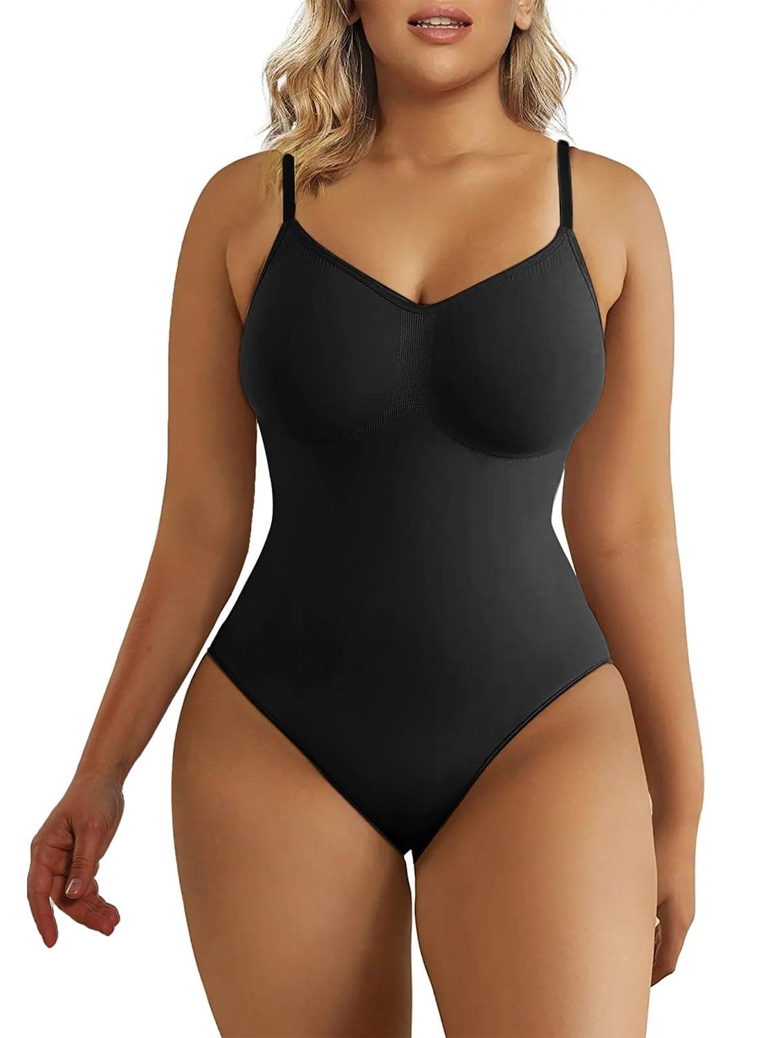 SHAPERX Body Moldeador Mujer Bodysuit Reductor Abdominal Posparto Control y Modelado Línea Invisible Shapewear Posparto
