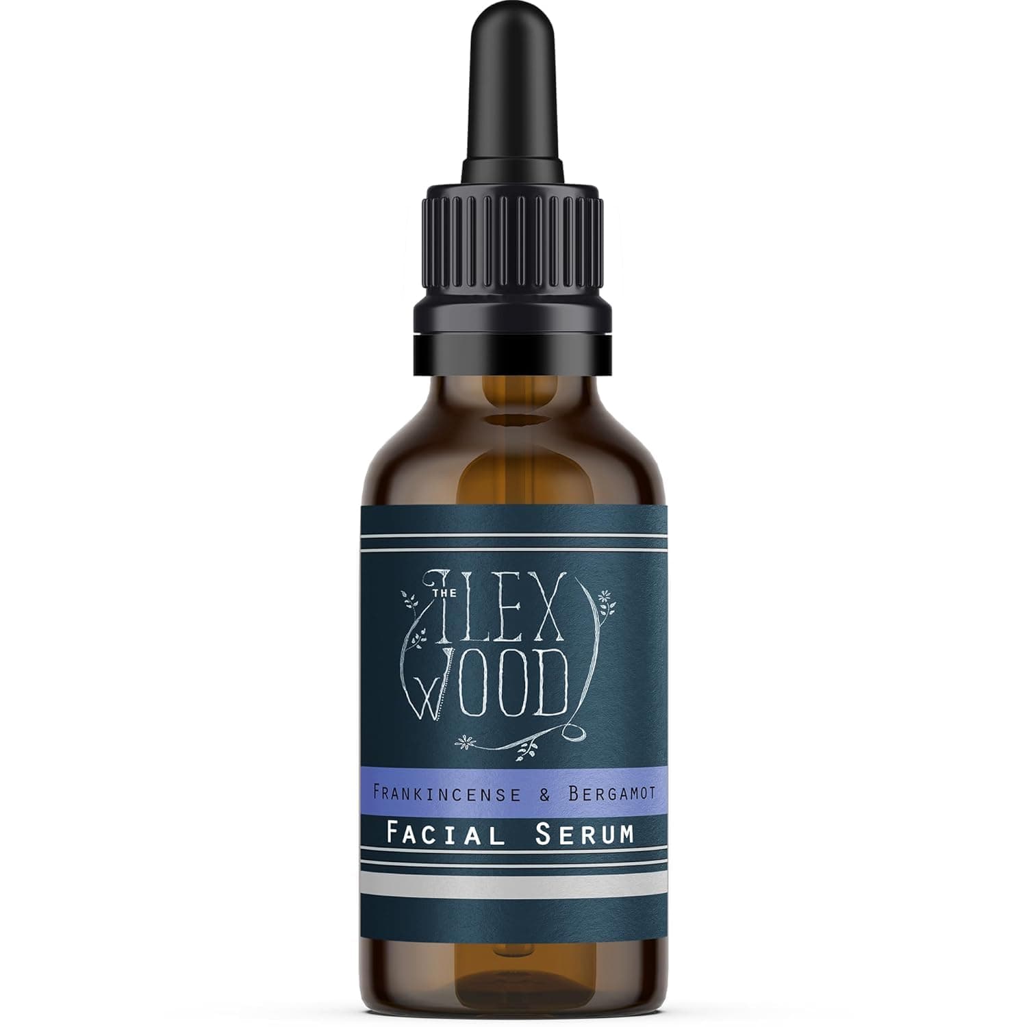 Suero facial de incienso y bergamota, 100% natural, vegano, hidratante para hombres y mujeres, sin crueldad animal, antiedad, reduce arrugas, hecho a mano y orgánico, 20 ml