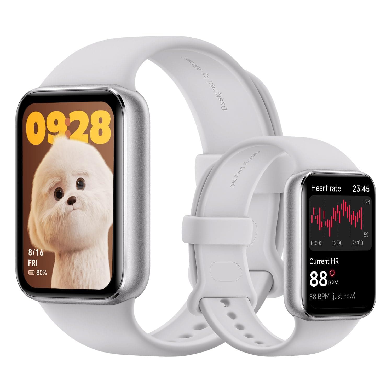 XIAOMI Smart Band 9 Pro, Schermo AMOLED 44mm, Telaio in Alluminio, Autonomia Batteria 21 giorni, Monitoraggio Migliorato di SpO2, Frequenza Cardiaca e Sonno, GPS Integrato, Acqua 5 ATM