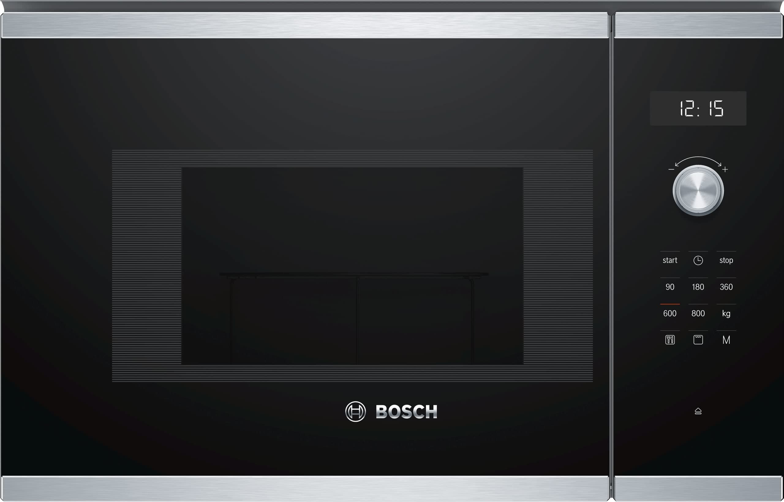Bosch BEL524MS0 Série 6 - Micro-ondes intégrable, 60 x 38 cm, 20 litres, Blanc