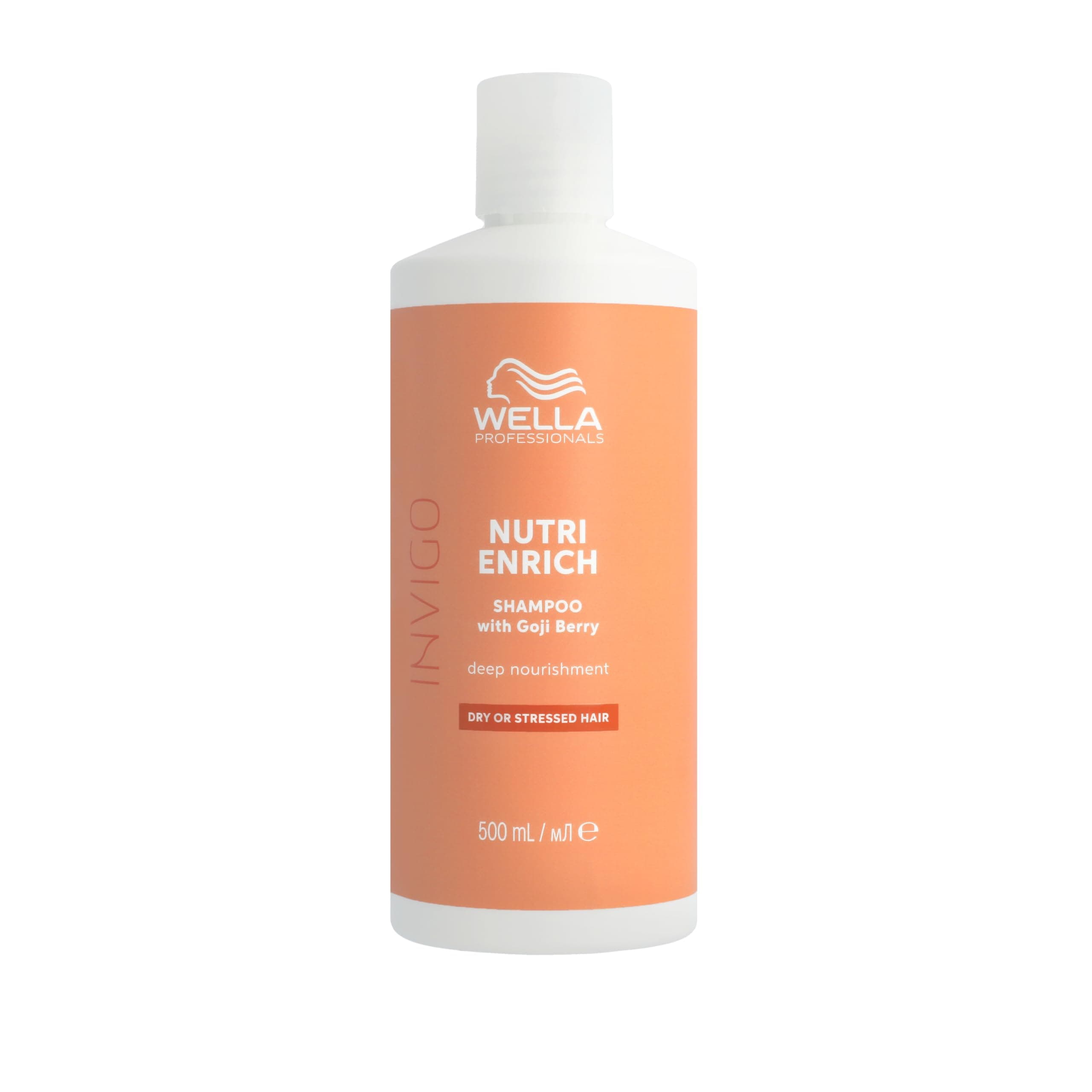 Wella Professionals INVIGO NUTRI ENRICH Shampoing Nourrissant et Hydratant pour Cheveux Secs et Abîmés - Avec Acide Oléique et Baies de Goji