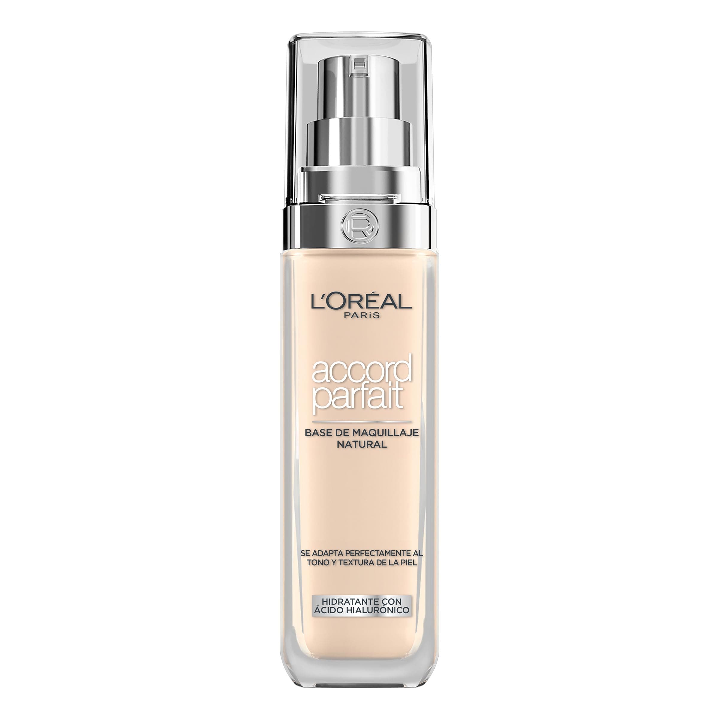 L'Oréal Paris, True Match Foundation, nahtlos verblendbar, mit Hyaluronsäure, vegane Formel, flüssige Textur, mittlere Deckkraft, natürliches Finish, für alle Hauttypen, 1.N Neutral Light, 30 ml