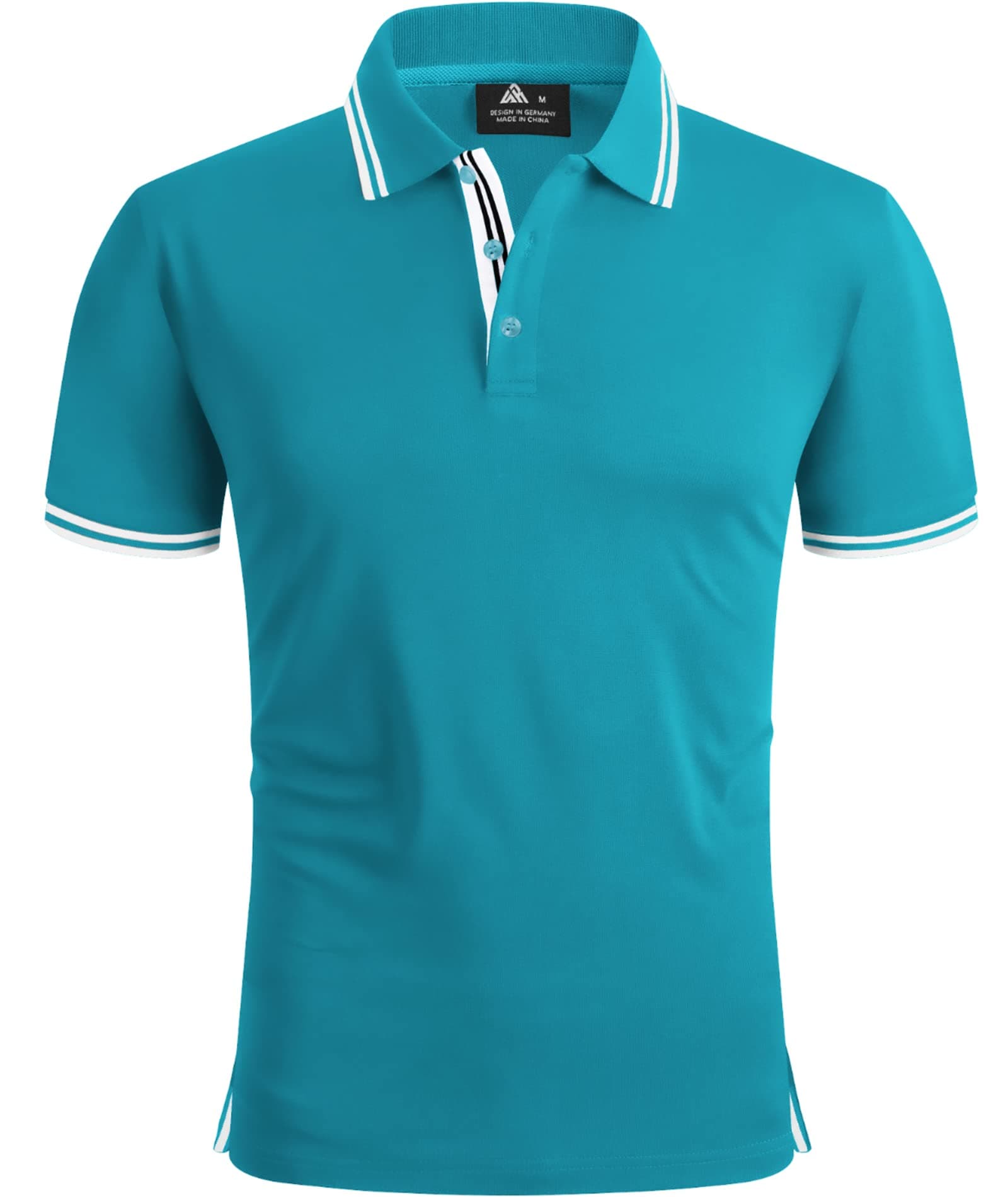 SwissWell Polo Uomo Manica Corta Asciugatura Rapida Traspirante Golf T-Shirt Tennis Polo Shirt Estiva per Uomo Sportiva Magliette
