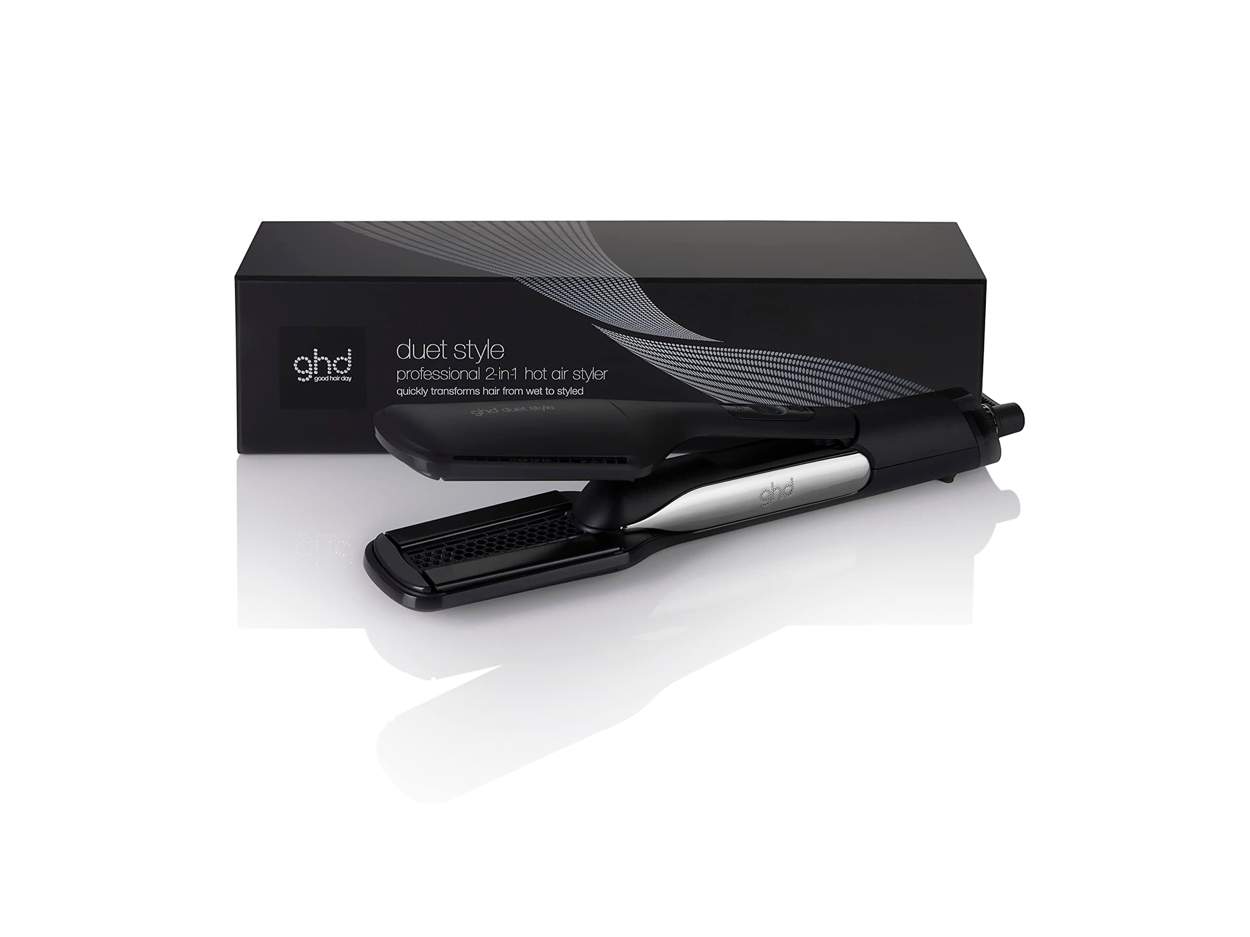 ghd Duet Style 2-in-1 Styler ad Aria Calda – Da Bagnato a Styling Senza Danni da Calore, Capelli Senza Crespo e Più Lucenti – Per Tutti i Tipi di Capelli