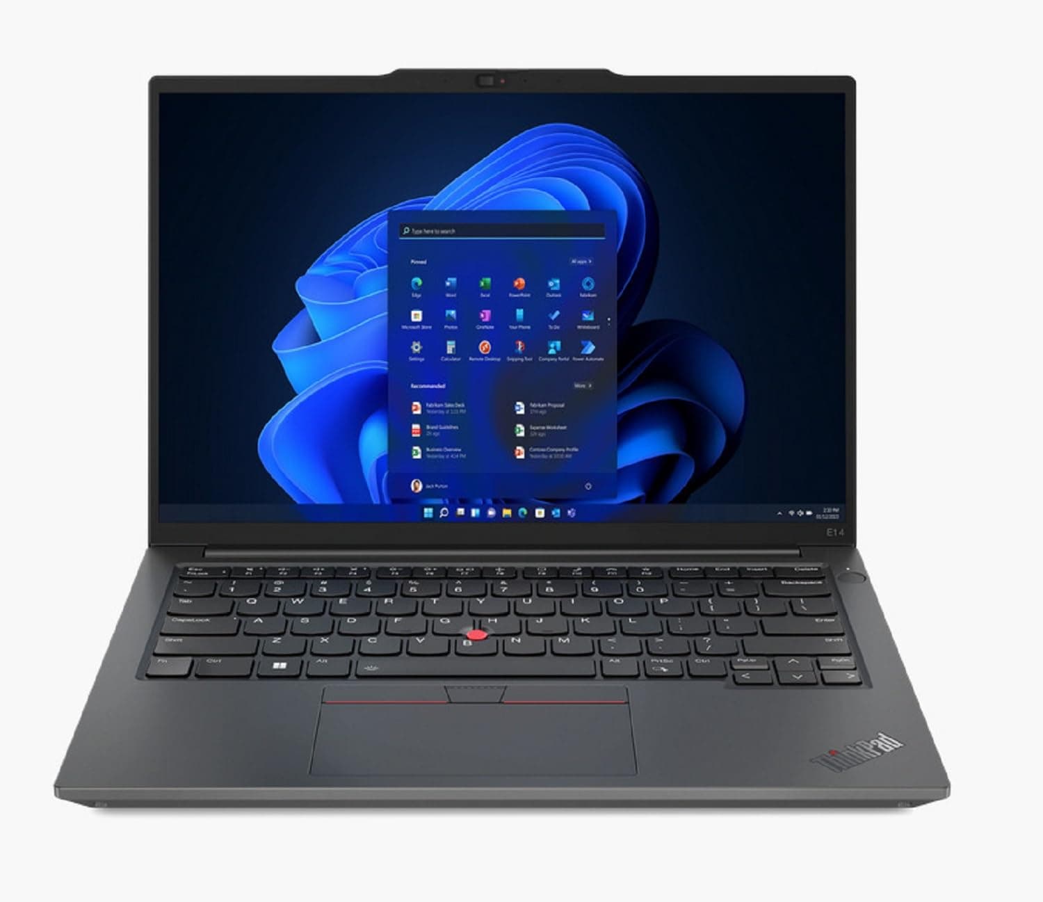 Lenovo Thinkpad E14 Gen 5 - Ordenador Portátil 14" WUXGA | Intel Corei5-1335U | 8GB RAM | 256GB SSD | Integrated Intel UHD Graphics | Windows 11 Pro | 1 AÑO ONSITE + ADP Negro Teclado QWERTY Español