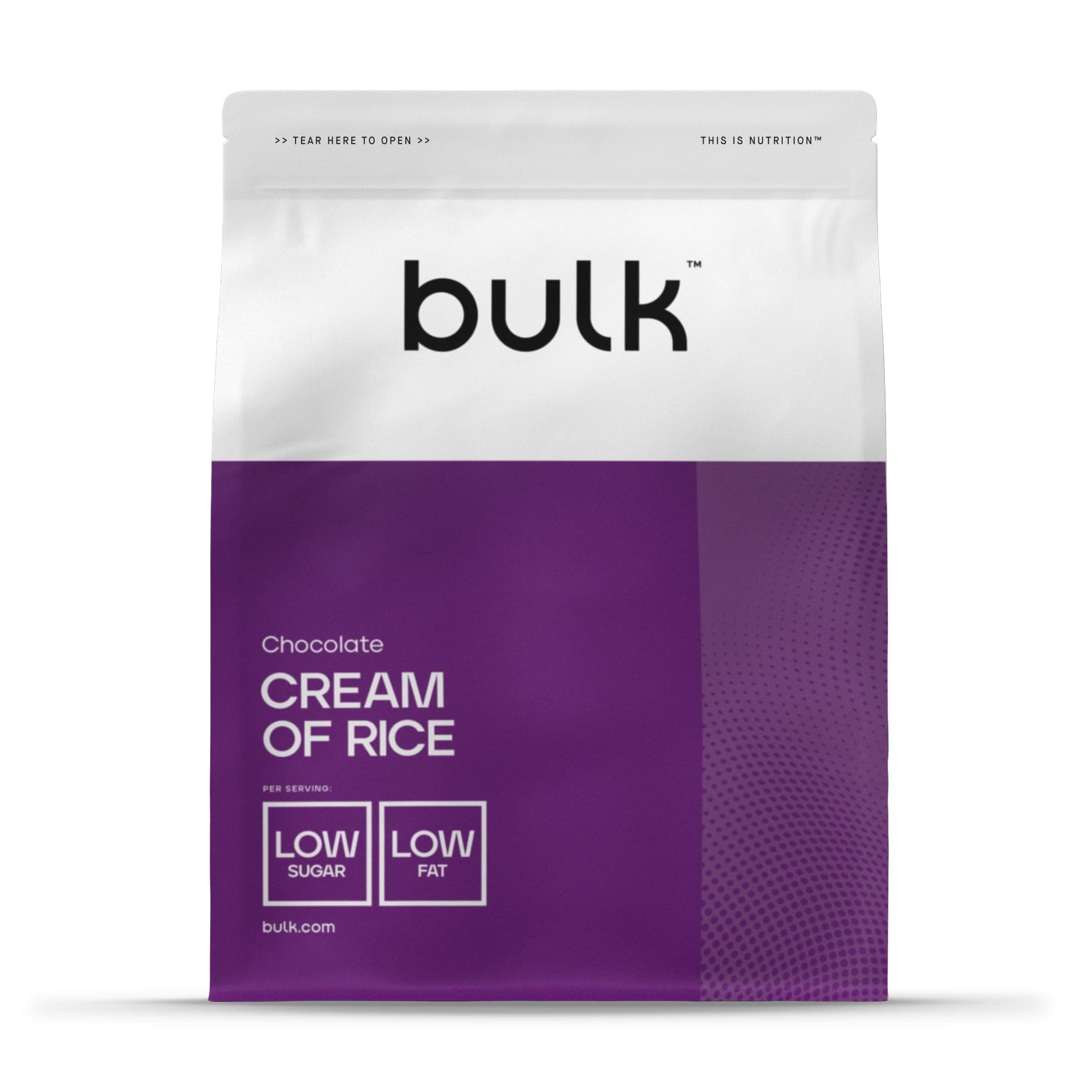 Bulk Cream of Rice, Gluten Free Carbohydrate, Chocolate, 2.5 kg