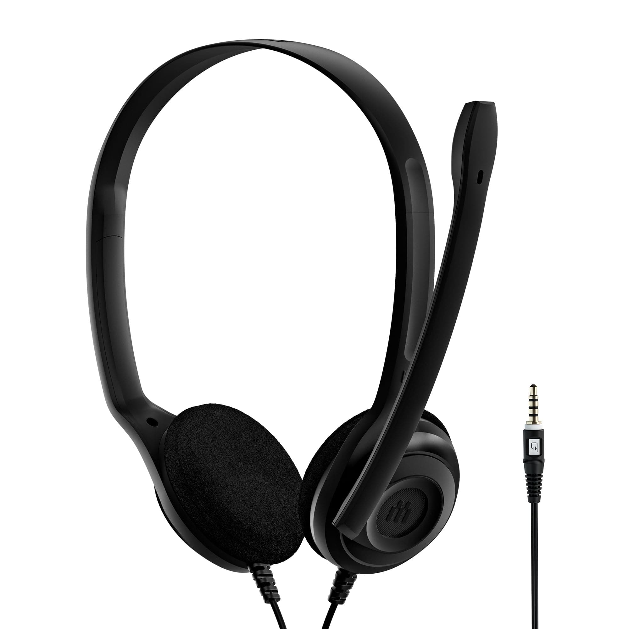 EPOS PC5 Chat Kabelgebundenes Headset für PC – Leichtes On-Ear-Headset, Mikrofon mit Geräuschunterdrückung, Kristallklarer Klang, Bequeme Passform für lange Anrufe, 3,5mm Klinke, für Arbeit & Meeting