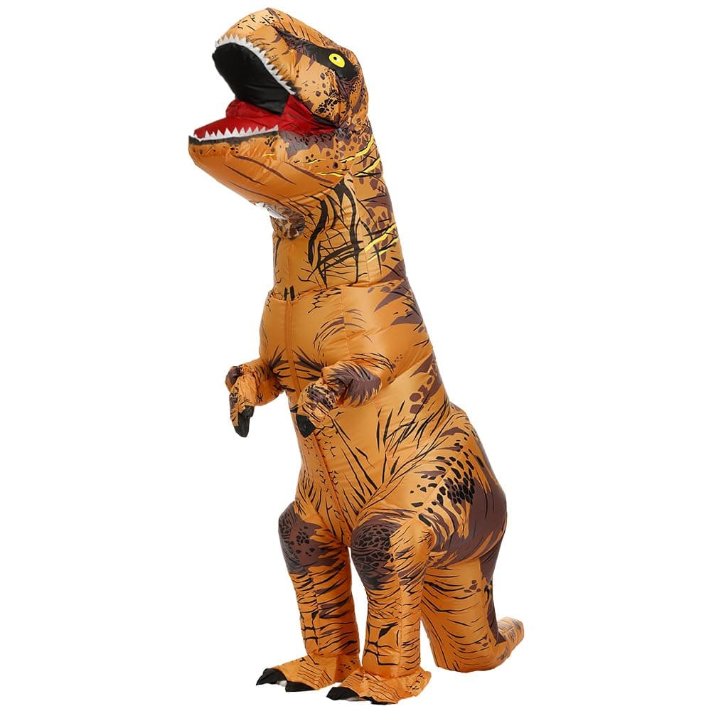 JASHKE Costume Dinosaure Gonflable Déguisement Dinosaure Gonflable Adulte Costume Gonflable Deguisement Dinosaure Adulte