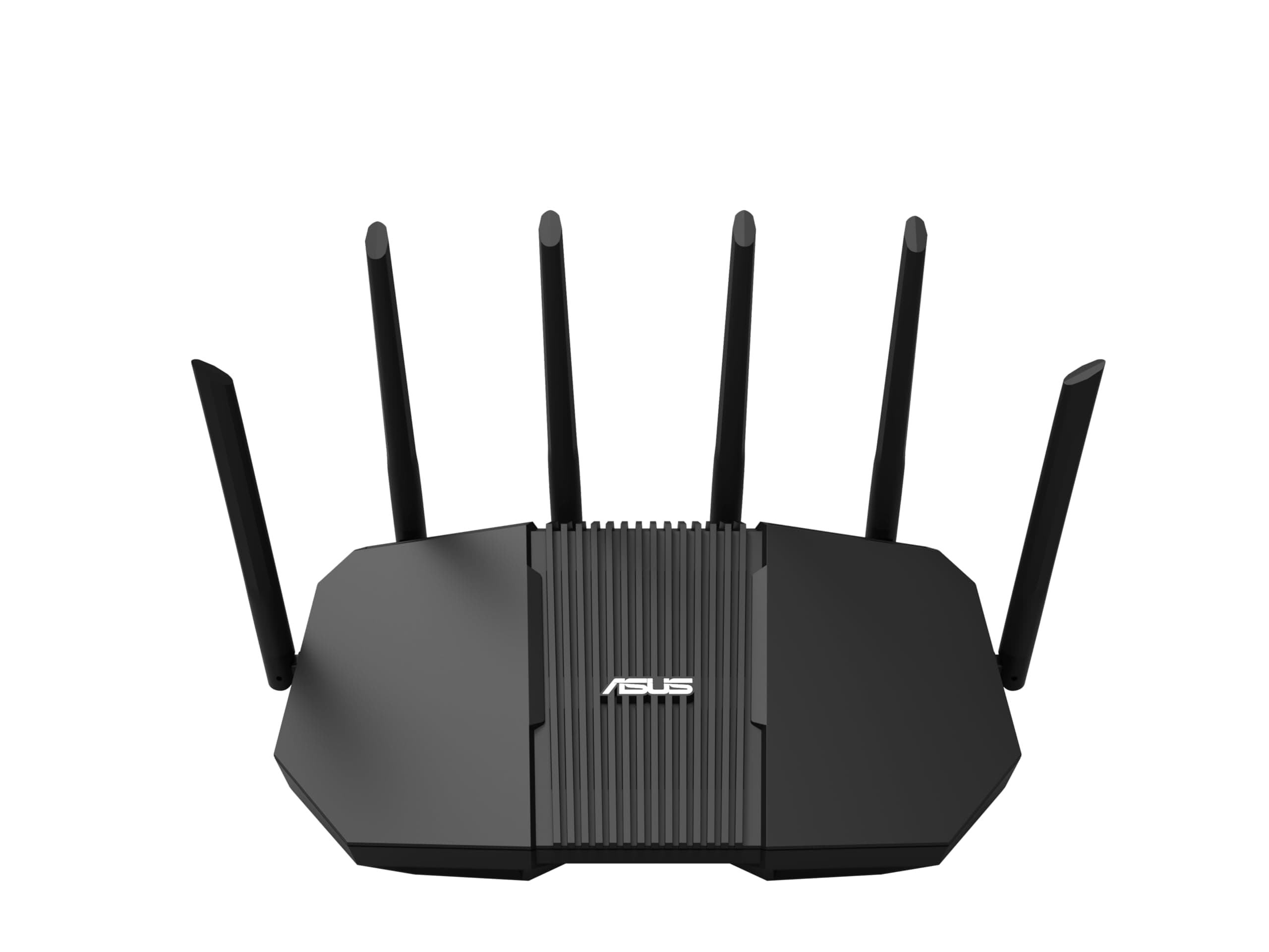 ASUS RT-BE90U - Router AiMesh BE9400 con WiFi 7 (802.11be) de Triple Banda, 320 MHz, 4K-QAM, MLO, Cuatro Puertos de 2,5 G, Seguridad de Red de Nivel Profesional y Controlador de hogar Inteligente