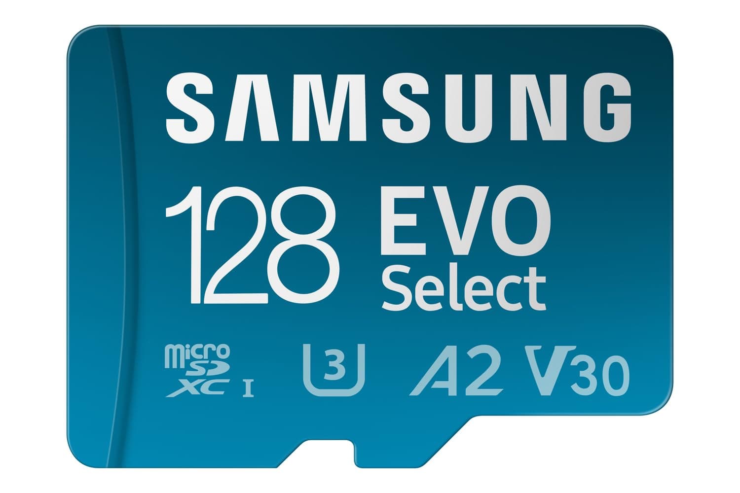 Samsung Memorie EVO Select Scheda MicroSD da 128GB, UHS-I U3, fino a 160 MB/s, compatibile con Smartphone, Tablet, Console Gaming, GoPro