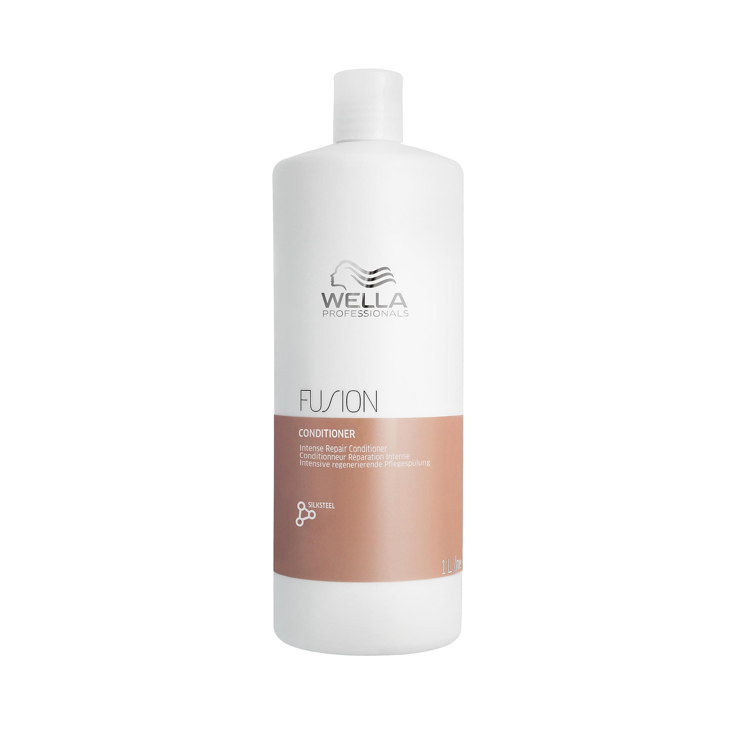 Wella Professionals Fusion Balsamo capelli ristrutturante - Innovazione Wella per capelli wow - Balsamo capelli con aloe vera e vitamina E 1l