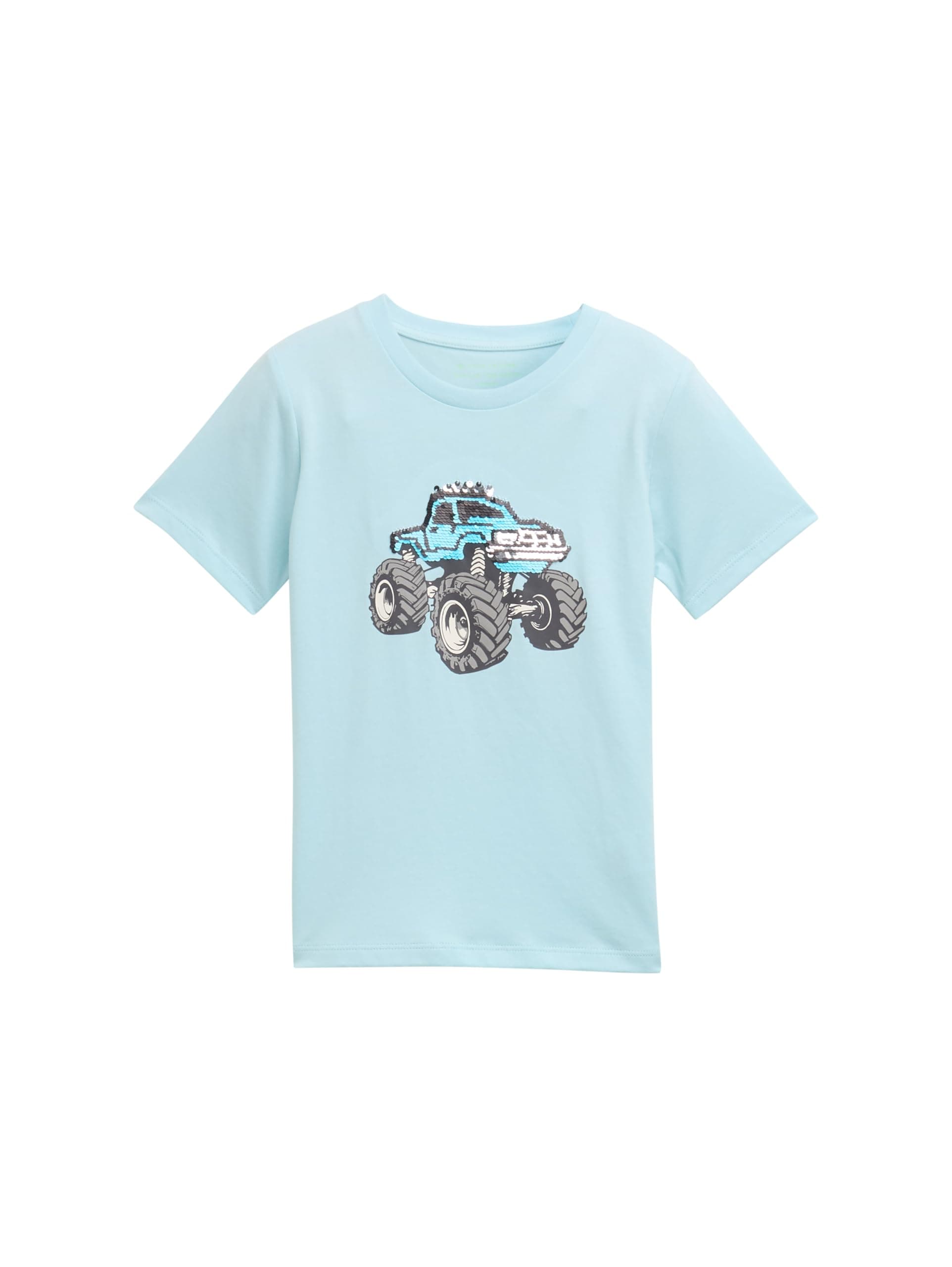 TOM TAILOR Jungen Kinder T-Shirt mit Wendepailletten