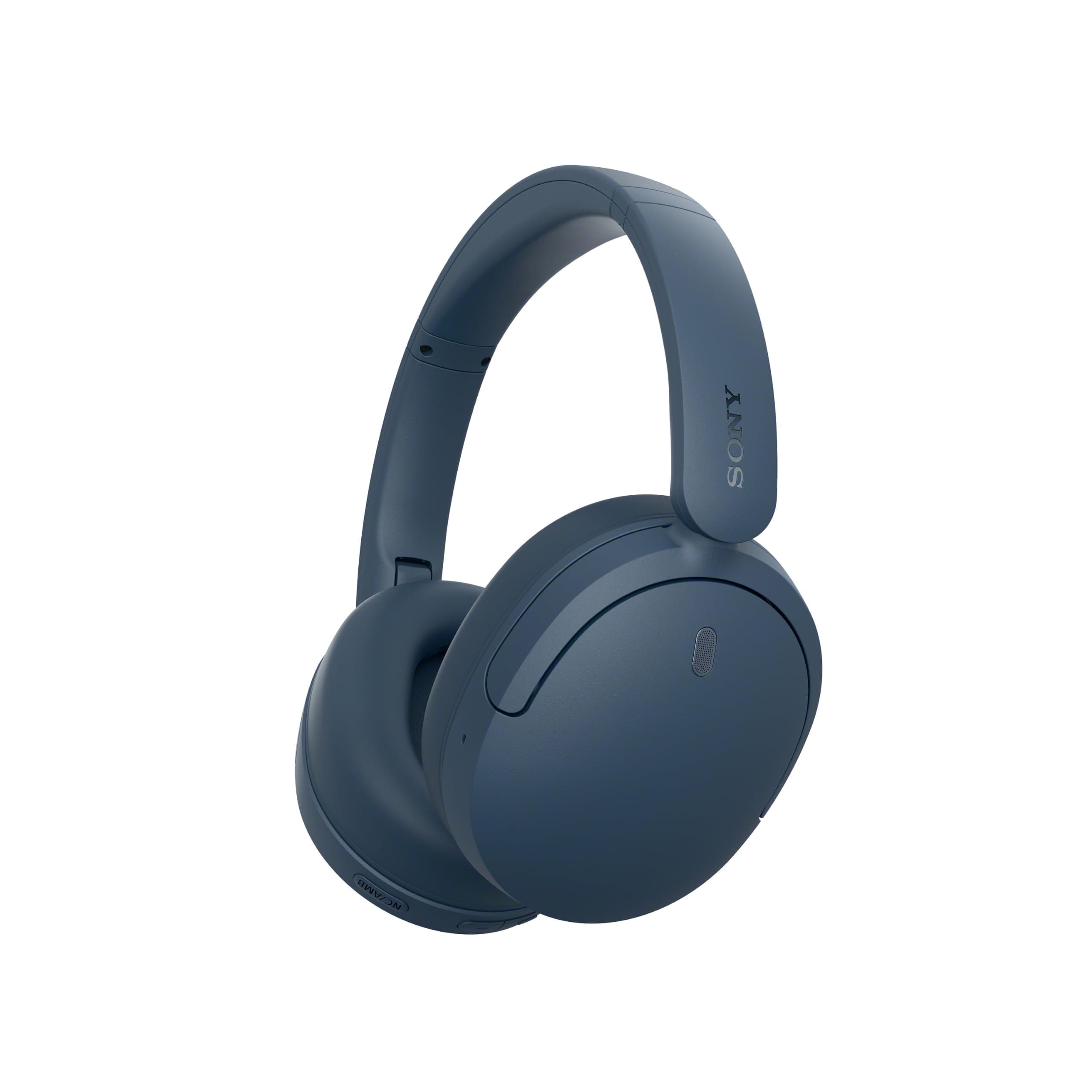 Sony WH-CH730N Casque Bluetooth sans Fil à réduction de Bruit - Bleu | Bluetooth, Noise Cancelling, pliable, 75h d’autonomie, charge rapide, égaliseur 10 bandes, 360 Reality Audio, iOS & Android