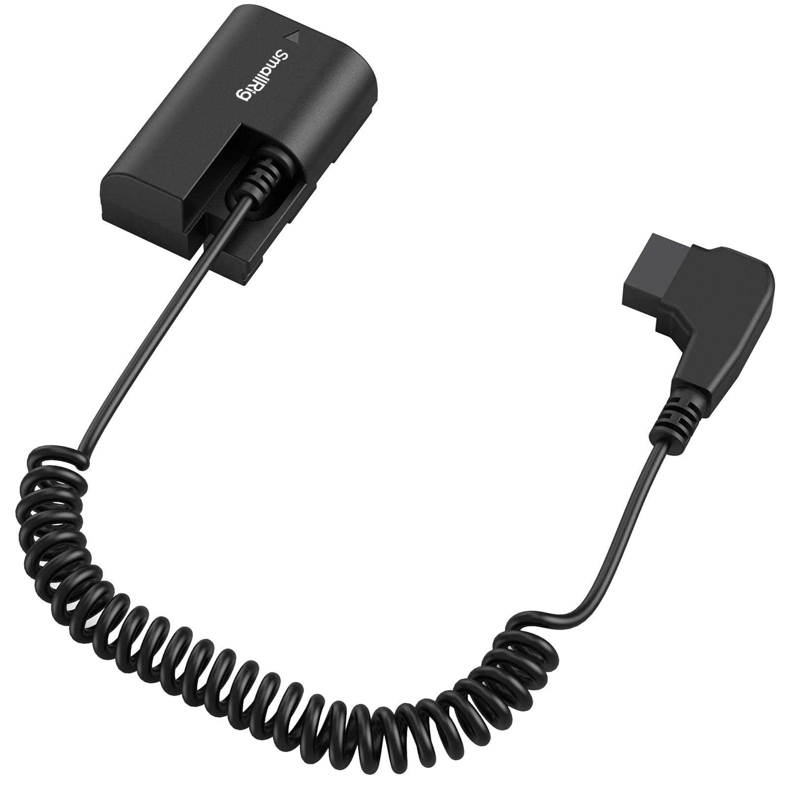 SMALLRIG D-TAP a Batteria Fittizia LP-E6NH per Canon R5/R5C/R6/R6II/R7/R, Cavo di Alimentazione a Spirale LP-E6NH, per 5D II/III/IV, 6D, 7D, 7D II, 60D, 70D, Telecamere 80D, 90D, 5DS, 5DSR - 4252