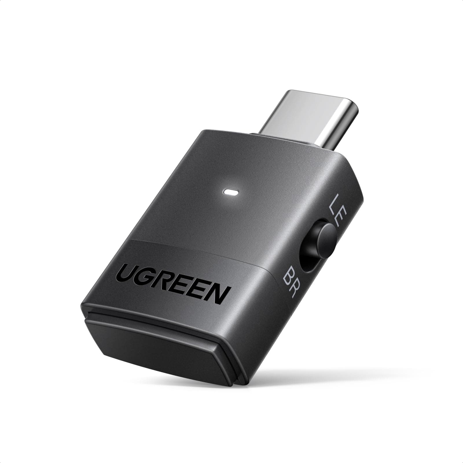 UGREEN LE Audio USB-C Bluetooth 6.0 Adapter Audioerlebnis mit geringer Latenz Dank 3 Bluetooth-Modi unterstützt den Eins-zu-Mehr-Übertragungsmodus für Computer und PS5-Spielkonsolen