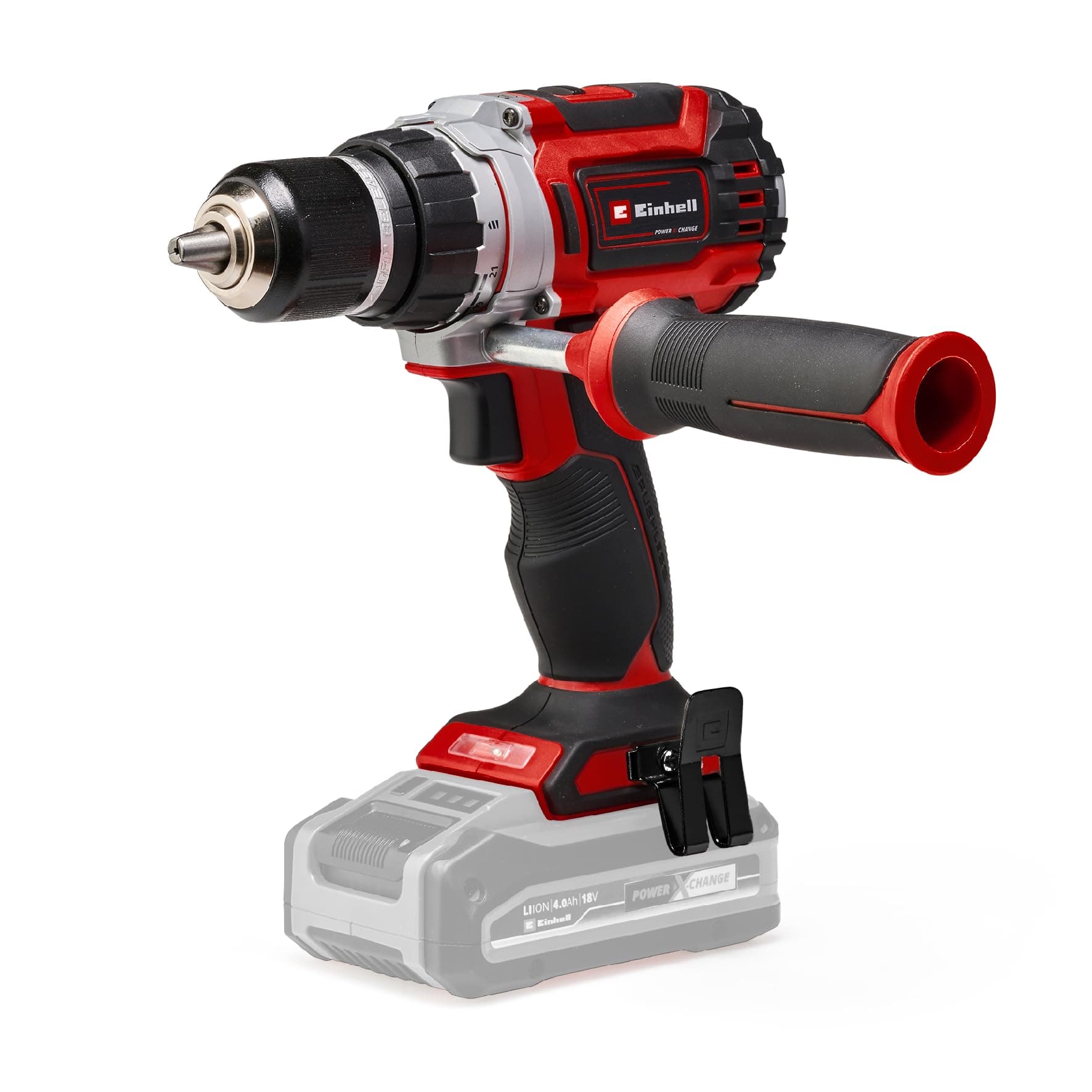Einhell Professional Akku-Bohrschrauber TP-CD 18/60 Li BL - Solo Power X-Change (Li-Ion, 18 V, bürstenloser Motor, 13mm-Metallbohrfutter, 2-Gang-Getriebe, ohne Akku und Ladegerät)