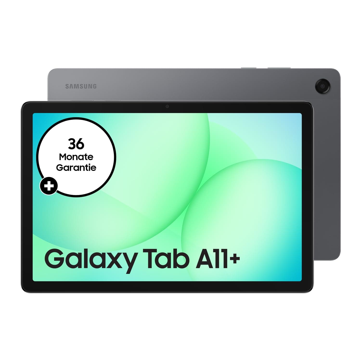 Samsung Galaxy Tab A11+, AI Tablet, 11 Zoll Display, 90 Hz Bildwiederholrate, 128 GB Speicher, 6 GB RAM, Android, Dolby Atmos Quad-Lautsprecher, Gray, 3 Jahre Herstellergarantie