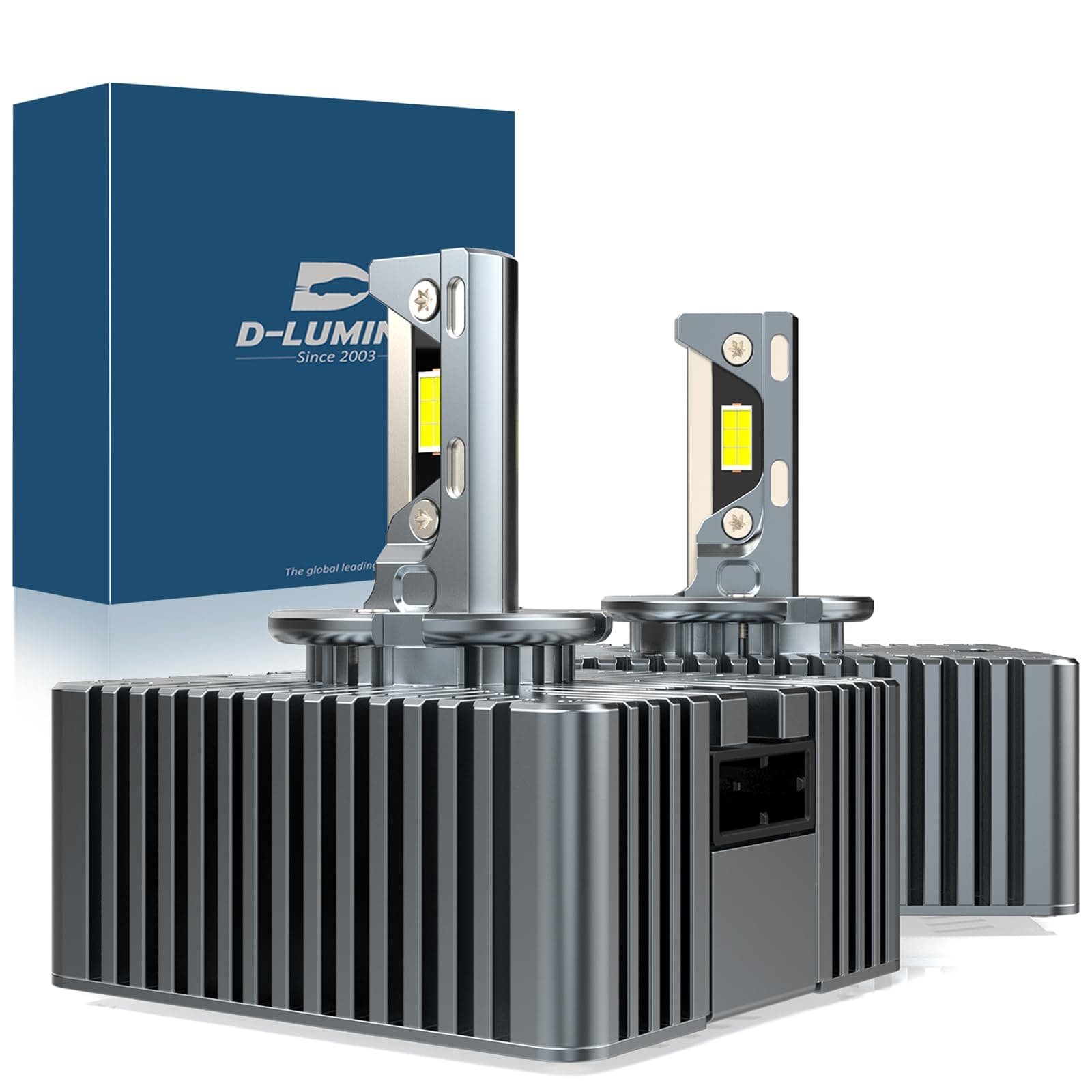 D-Lumina D5S LED Lampadine LED per Auto a Prova di Errore 100% Canbus 120W 20000LM Sostituisci Lampadine Allo Xeno HID OEM Plug and Play - 2 lampade