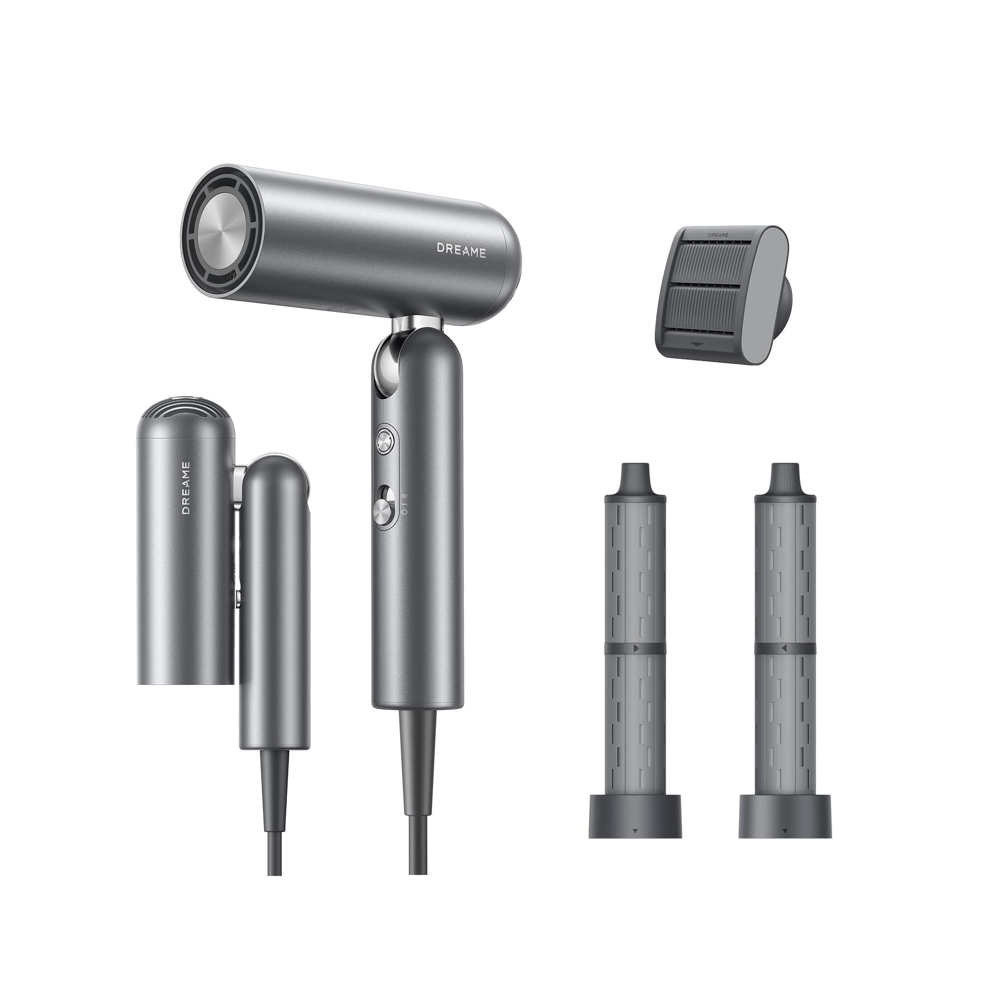 Dreame Pocket Neo Hochgeschwindigkeits-Haartrockner, 3 klappbare Formen, 300 g, 110.000 U/min Motor, 300 Millionen negative Ionen/cm³, konstant 57 °C, 40s NTC-Trocknung, 2026 Neue