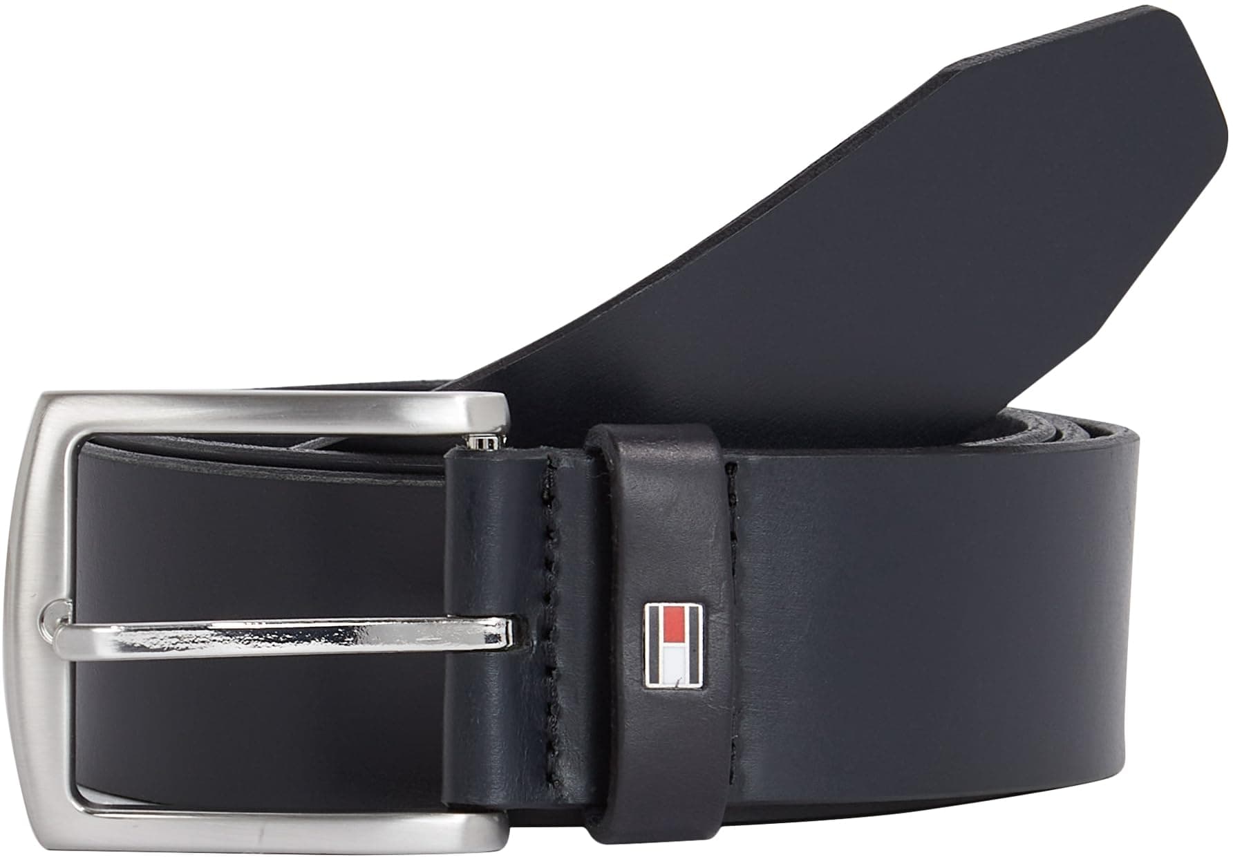 Tommy Hilfiger Uomo Cintura New Denton 4.0 Belt Cintura in Pelle