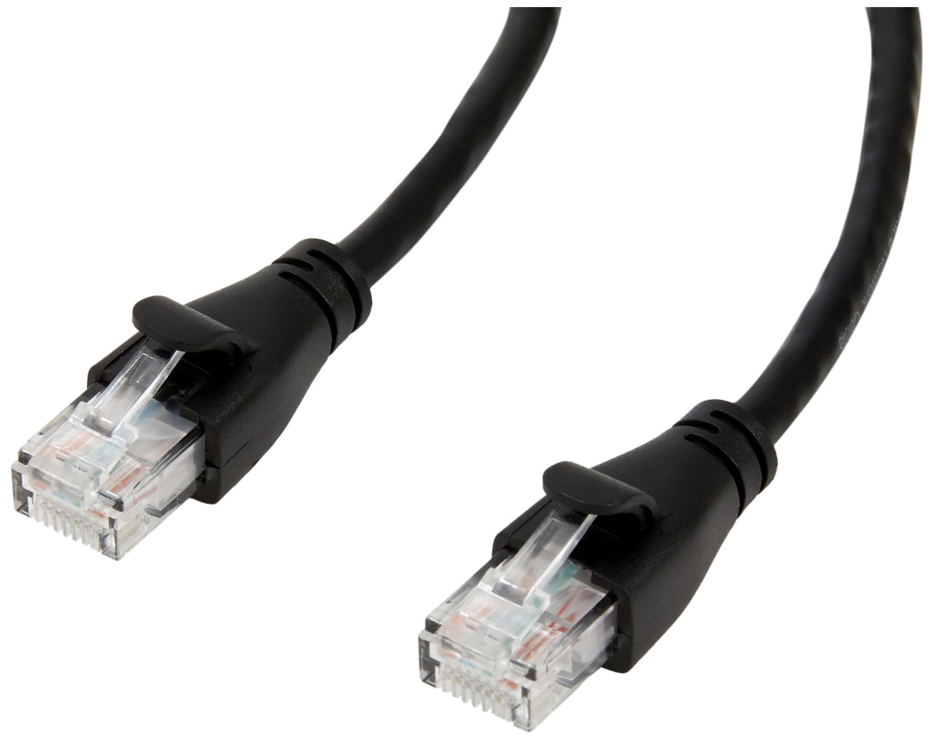 Amazon Basics Cavo patch Ethernet di Cat6 con connettori RJ45, 3 m, Nero