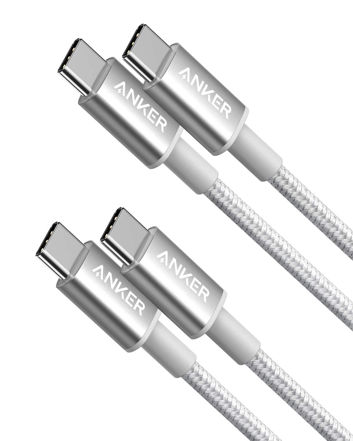 Anker USB C Kabel, [2 Stück 1m] 60W USB C auf USB C Kabel, PD 3.0 Ladekabel USB C für iPhone 17 Pro Max/16/15 Serie, Samsung Galaxy S26/S25, MacBook Pro/Air, iPad Pro/Air